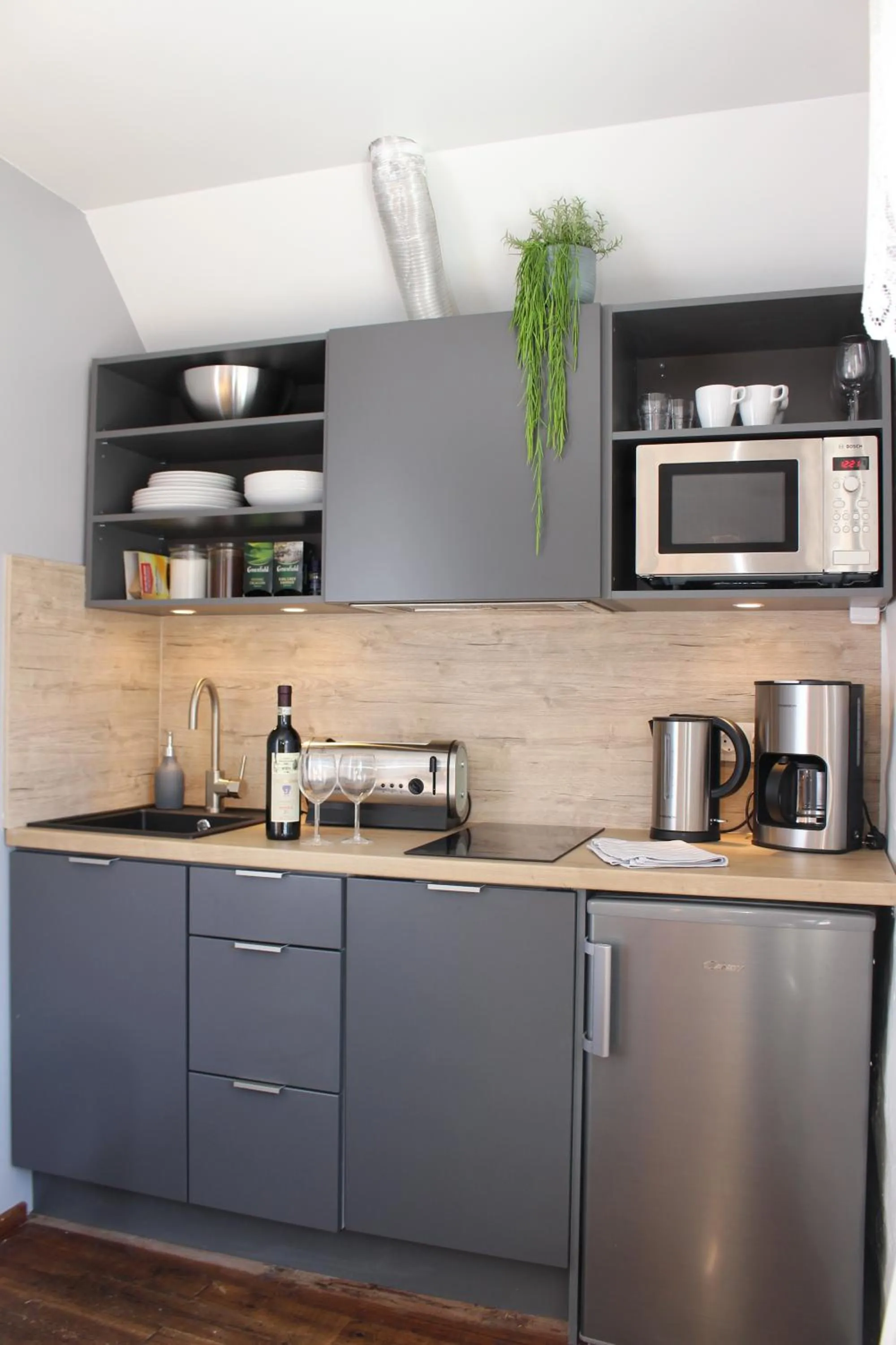 Kitchen or kitchenette in Tallinn City Apartments - Town Hall Square