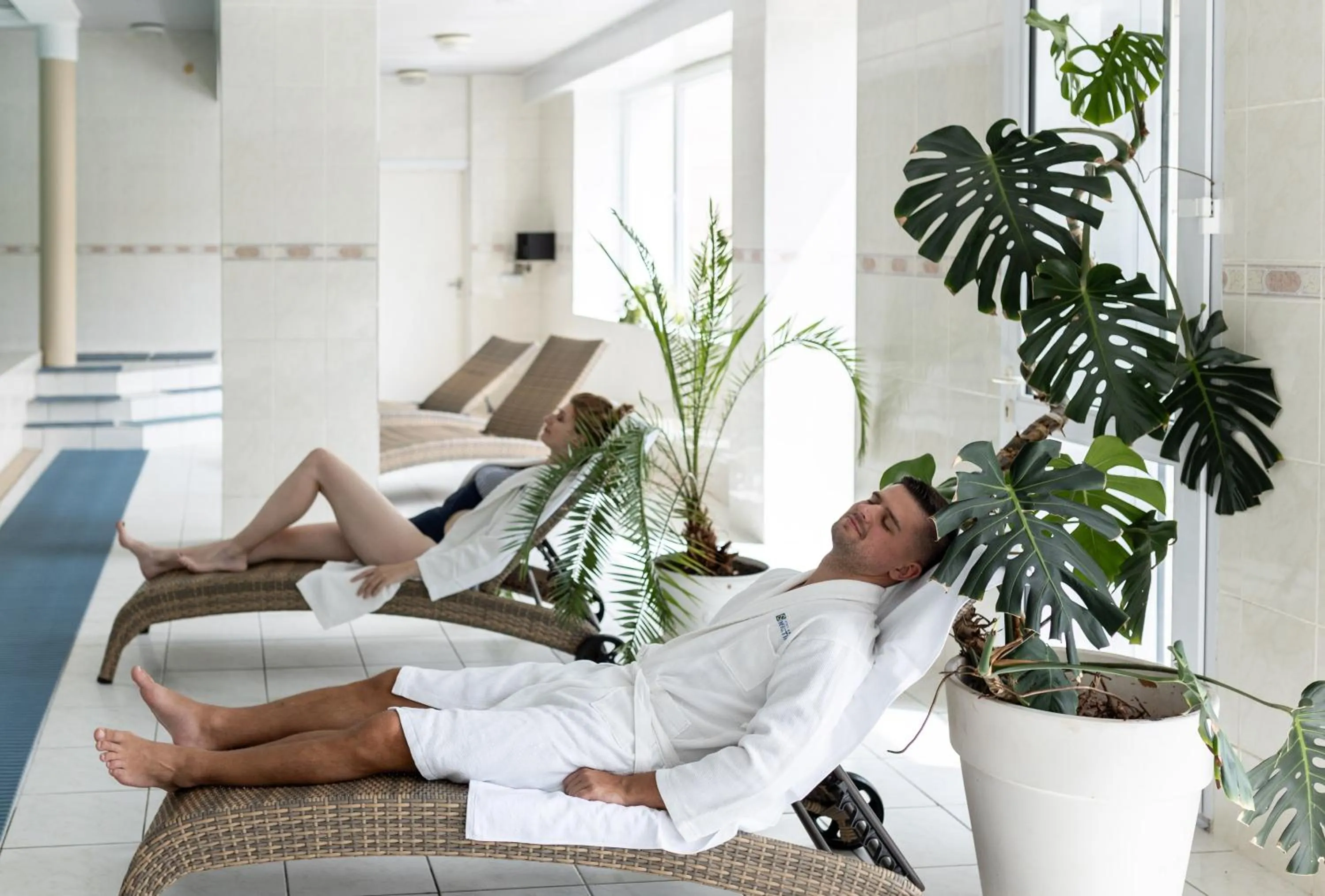 Seating area in Health & Wellness Center Energetikas