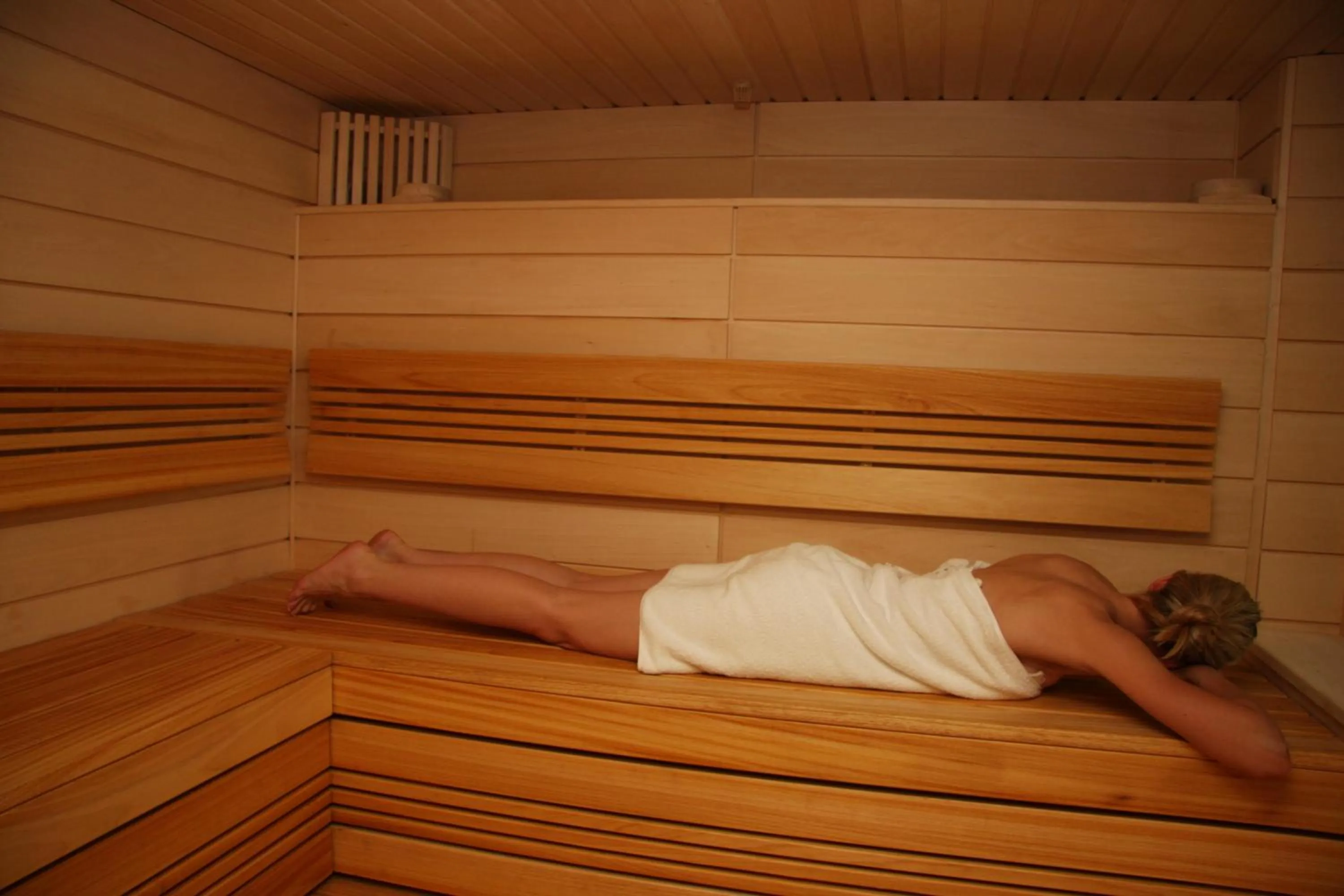 Sauna in Bistrampolis Manor