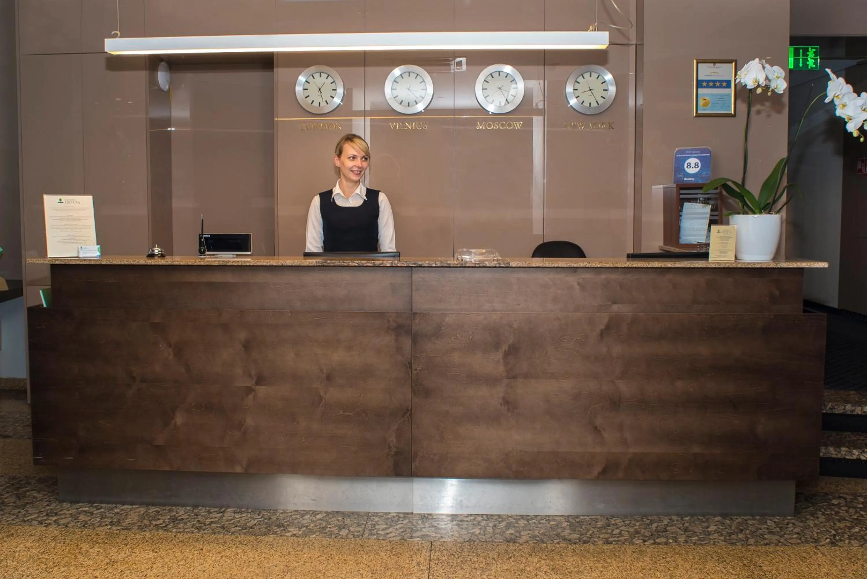 Lobby or reception in Grand SPA Lietuva Hotel Druskininkai