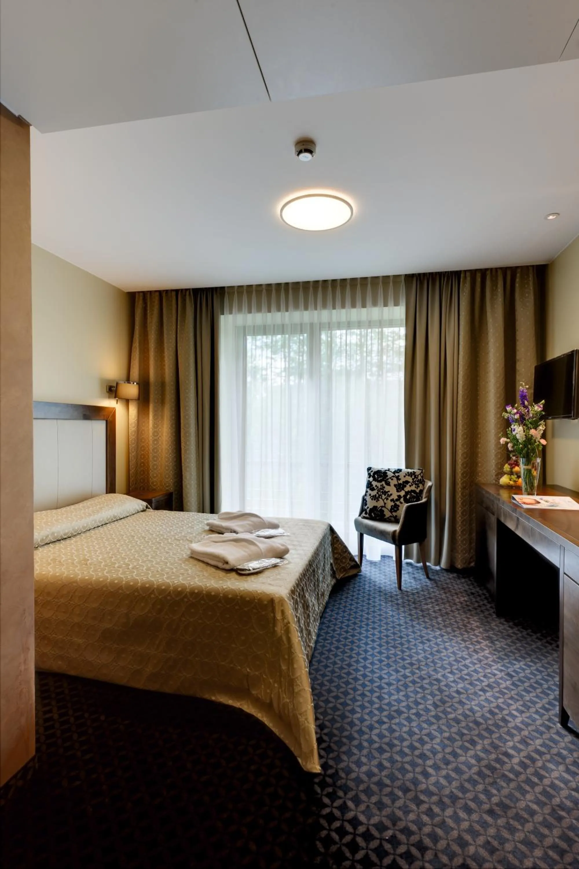 Bed in Grand SPA Lietuva Hotel Druskininkai