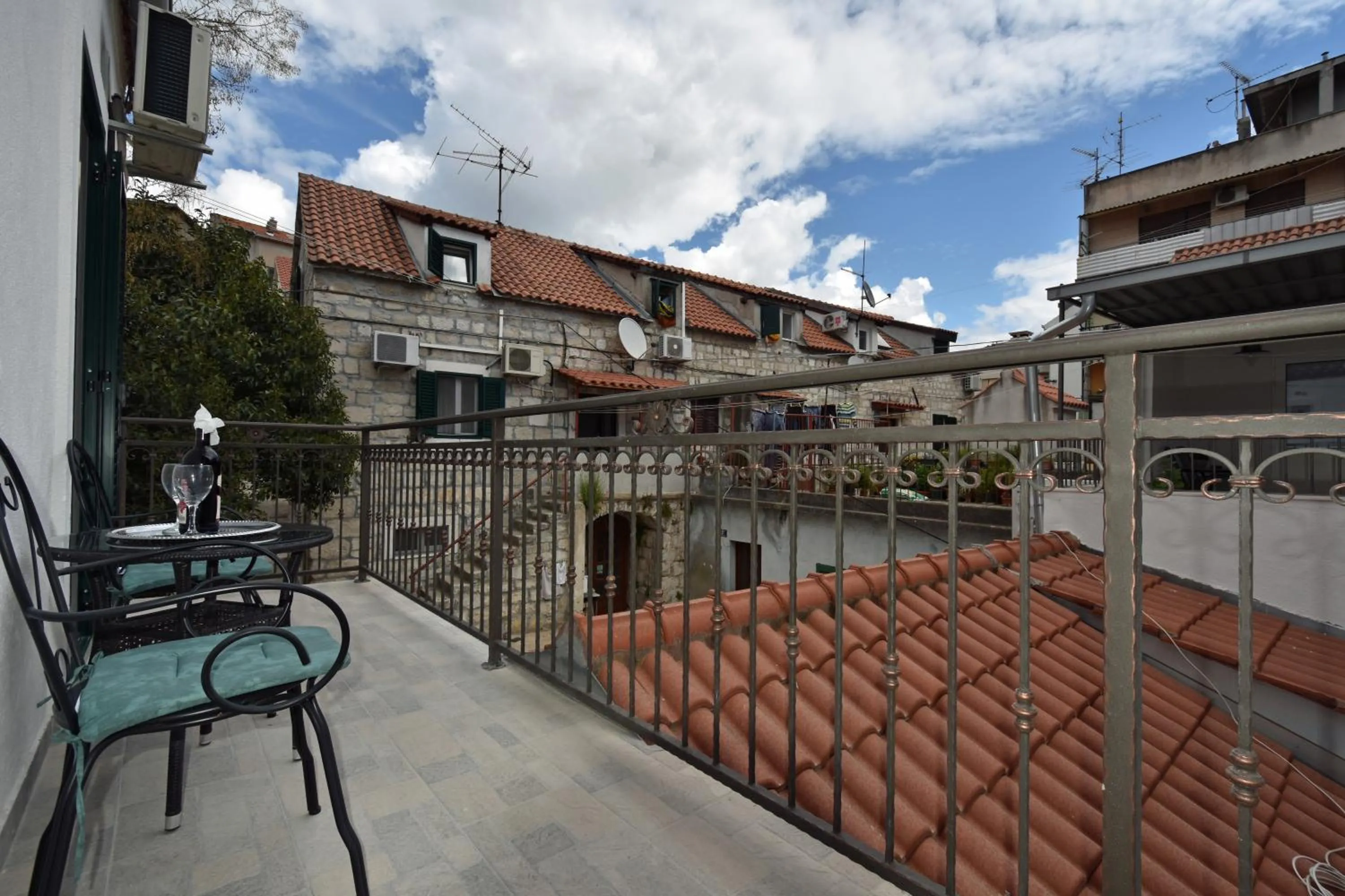 Balcony/Terrace in Kuzma Rooms and Apartments