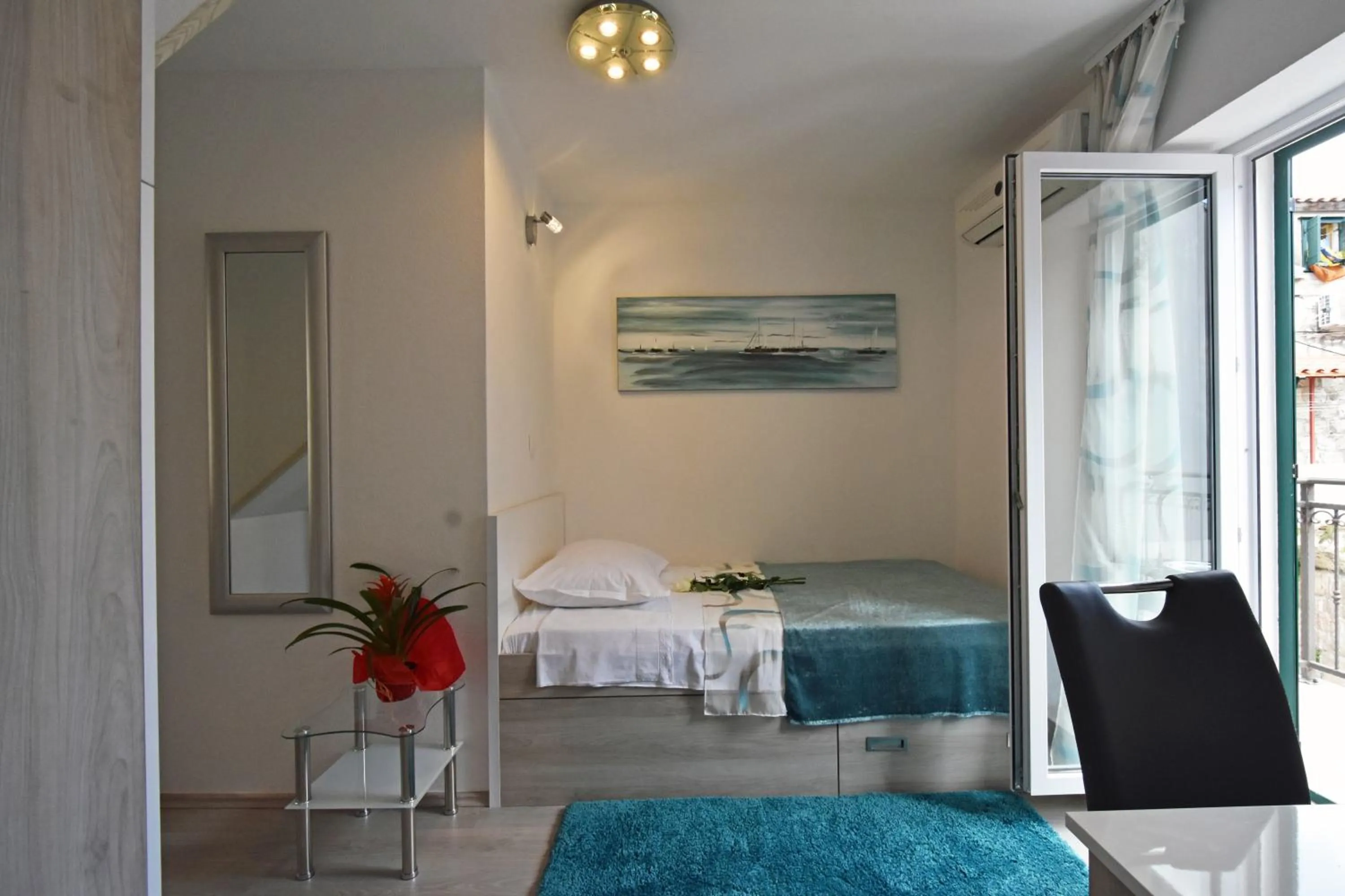 Bedroom in Kuzma Rooms and Apartments