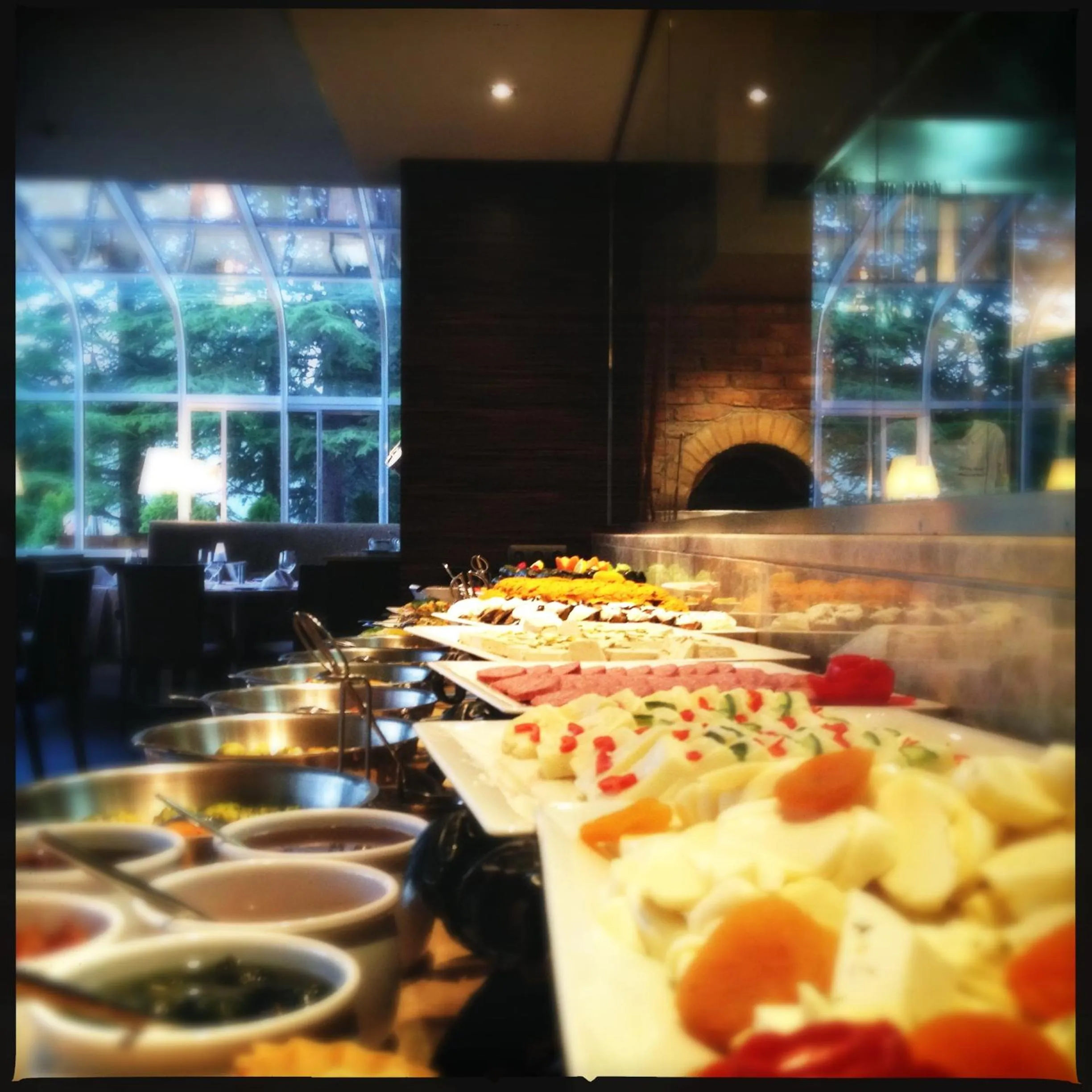 Buffet breakfast in Bilkent Hotel and Conference Center