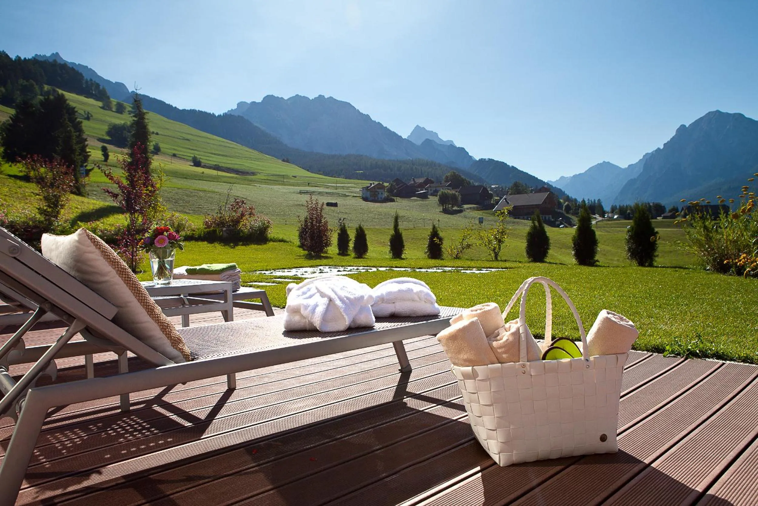 Mountain view in Bella Vista Hotel Emma