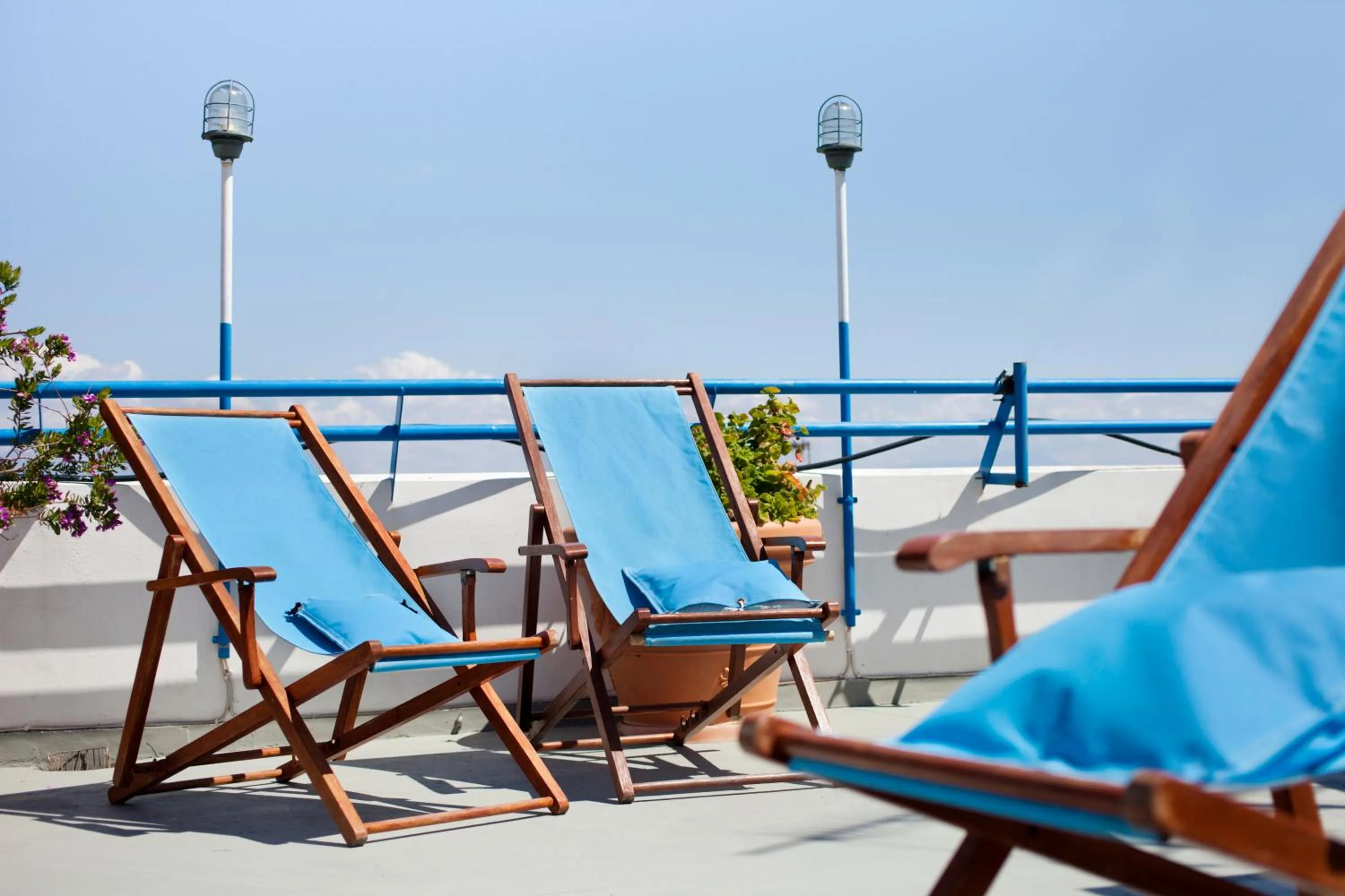 Balcony/Terrace in Daphne's Club Hotel Apartments