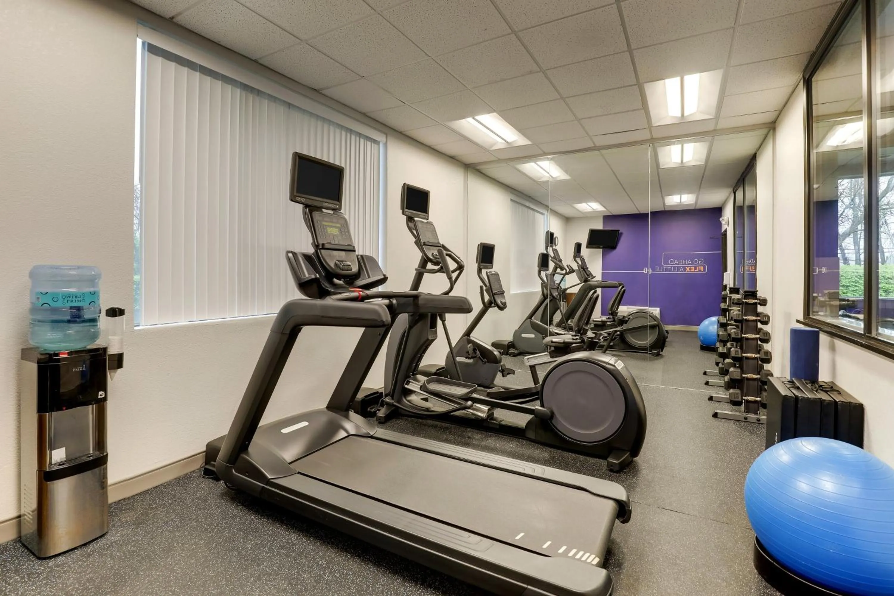 Fitness centre/facilities in Holiday Inn Express Lexington Southwest Nicholasville by IHG