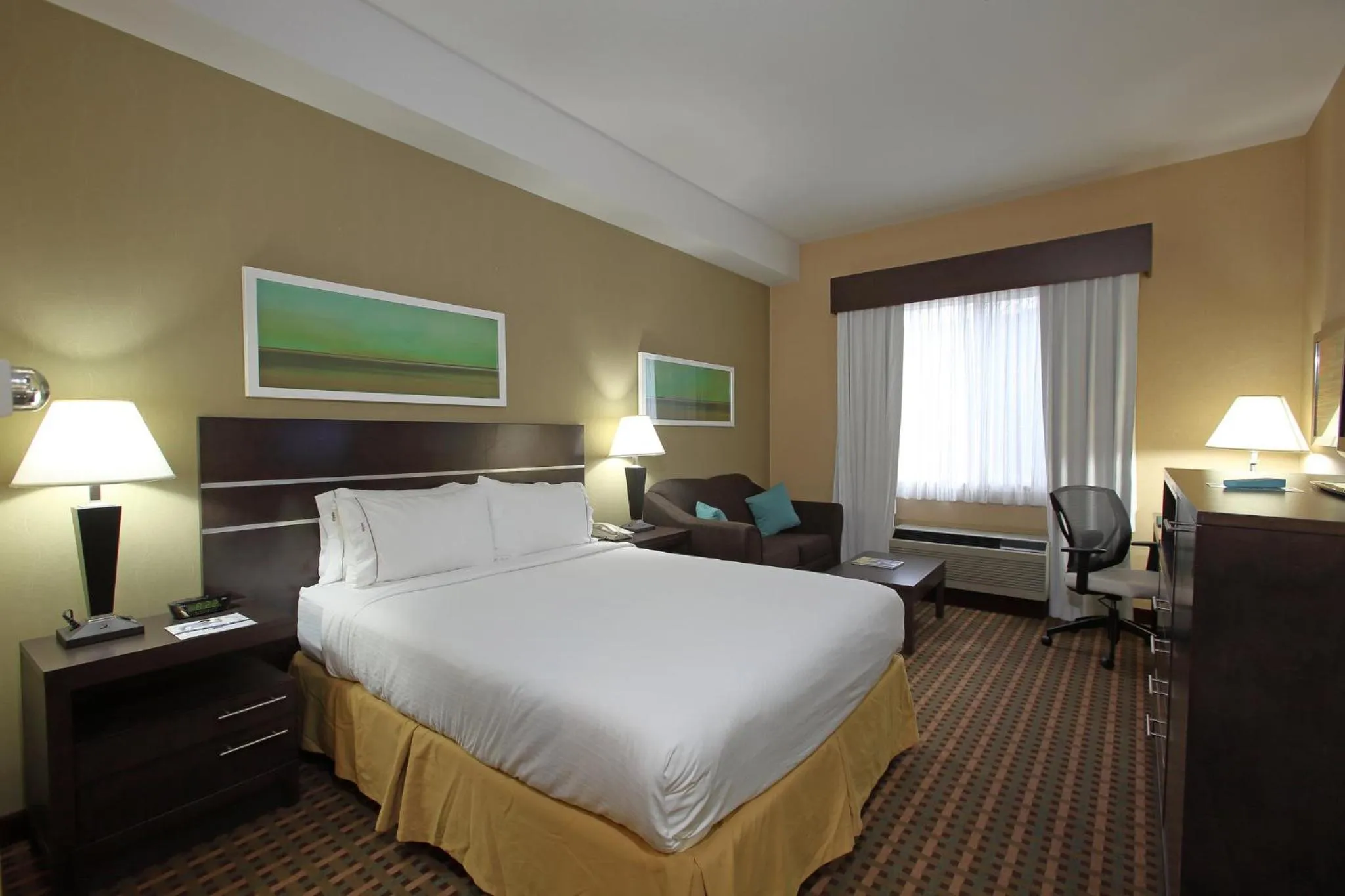 Photo of the whole room, Bed in Holiday Inn Express Hotel & Suites Vernon by IHG