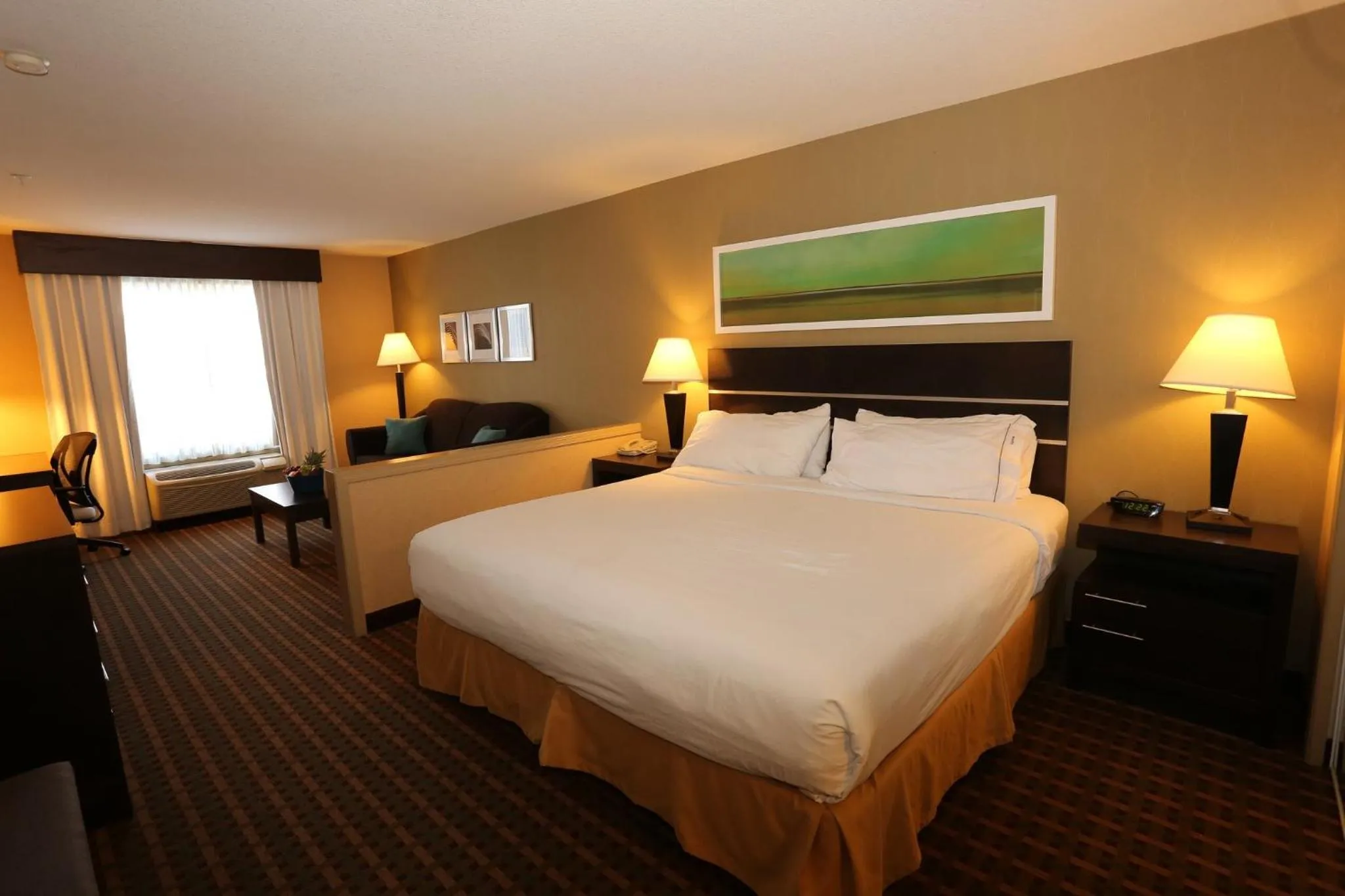 Photo of the whole room, Bed in Holiday Inn Express Hotel & Suites Vernon by IHG