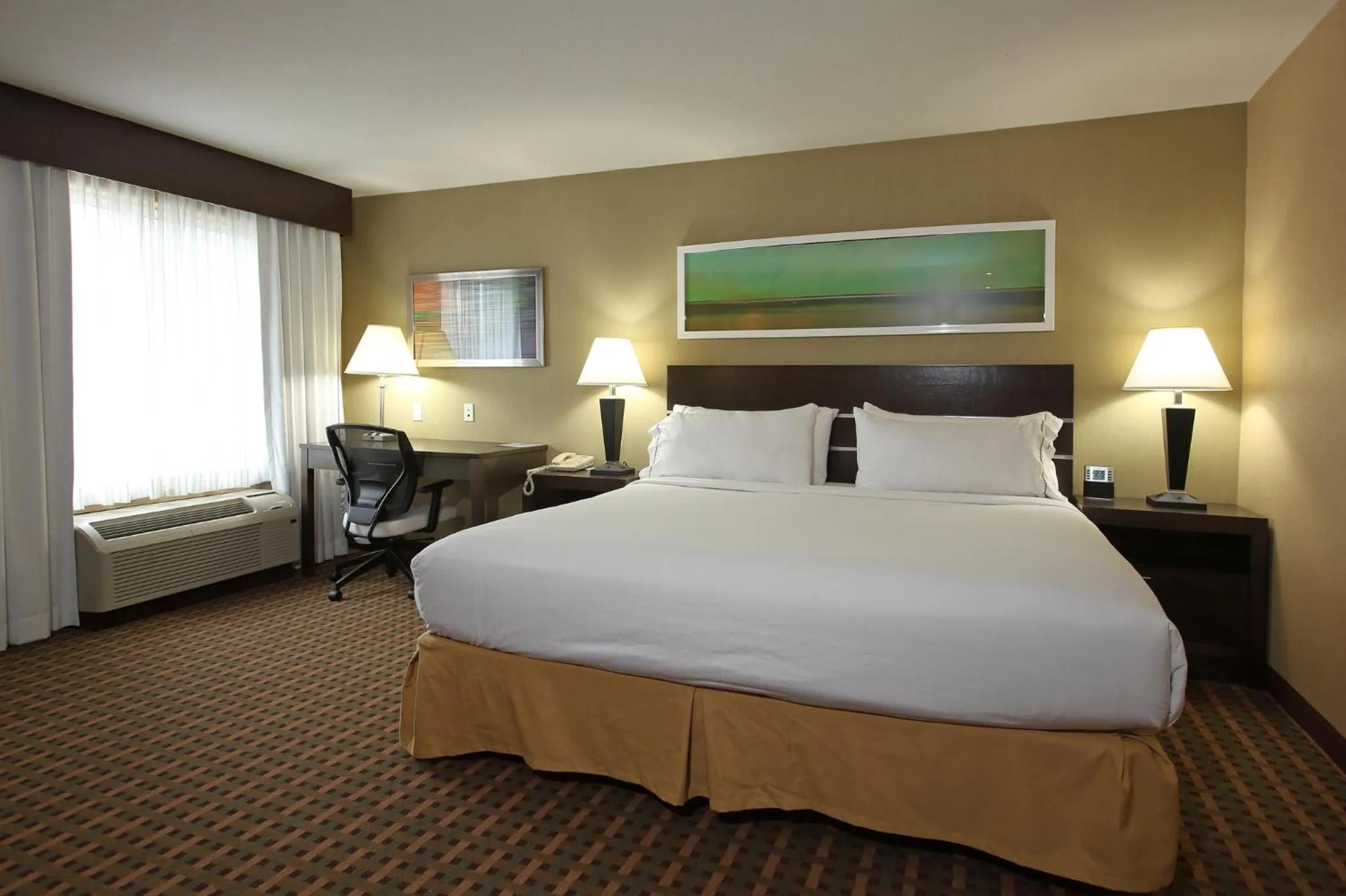 Photo of the whole room, Bed in Holiday Inn Express Hotel & Suites Vernon by IHG