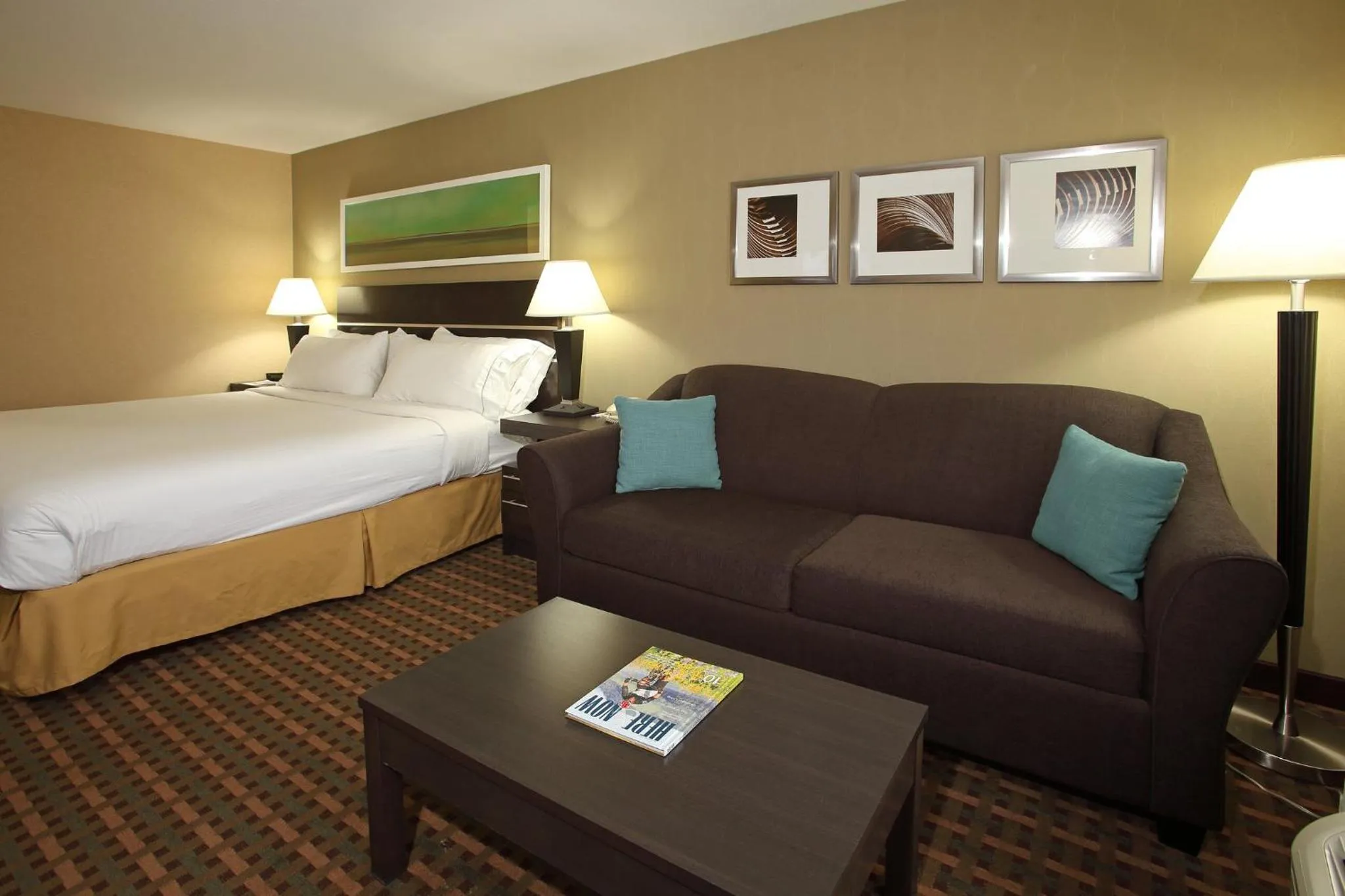 Photo of the whole room, Bed in Holiday Inn Express Hotel & Suites Vernon by IHG
