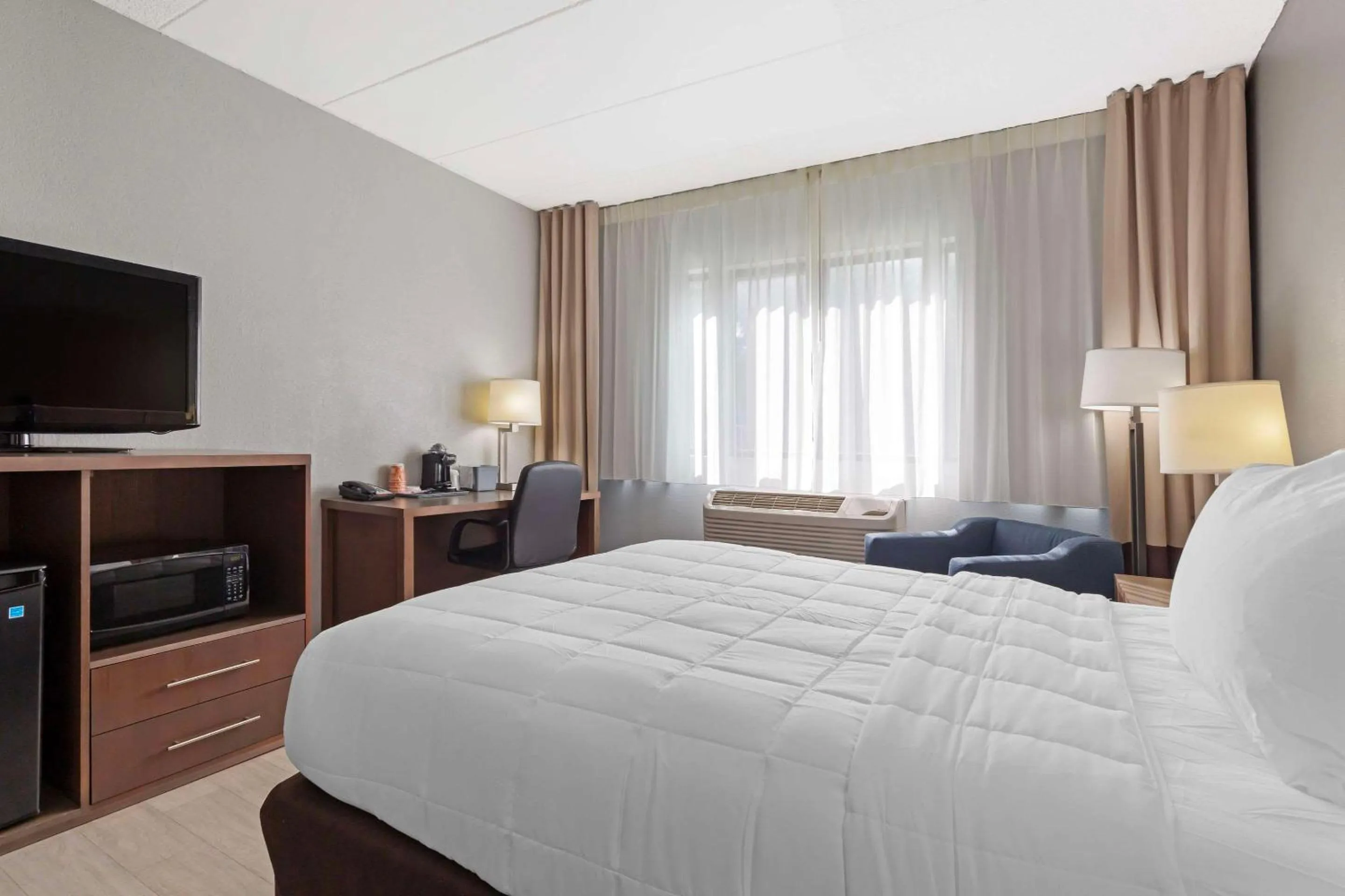 Bedroom, Bed in Clarion Hotel & Suites BWI Airport North