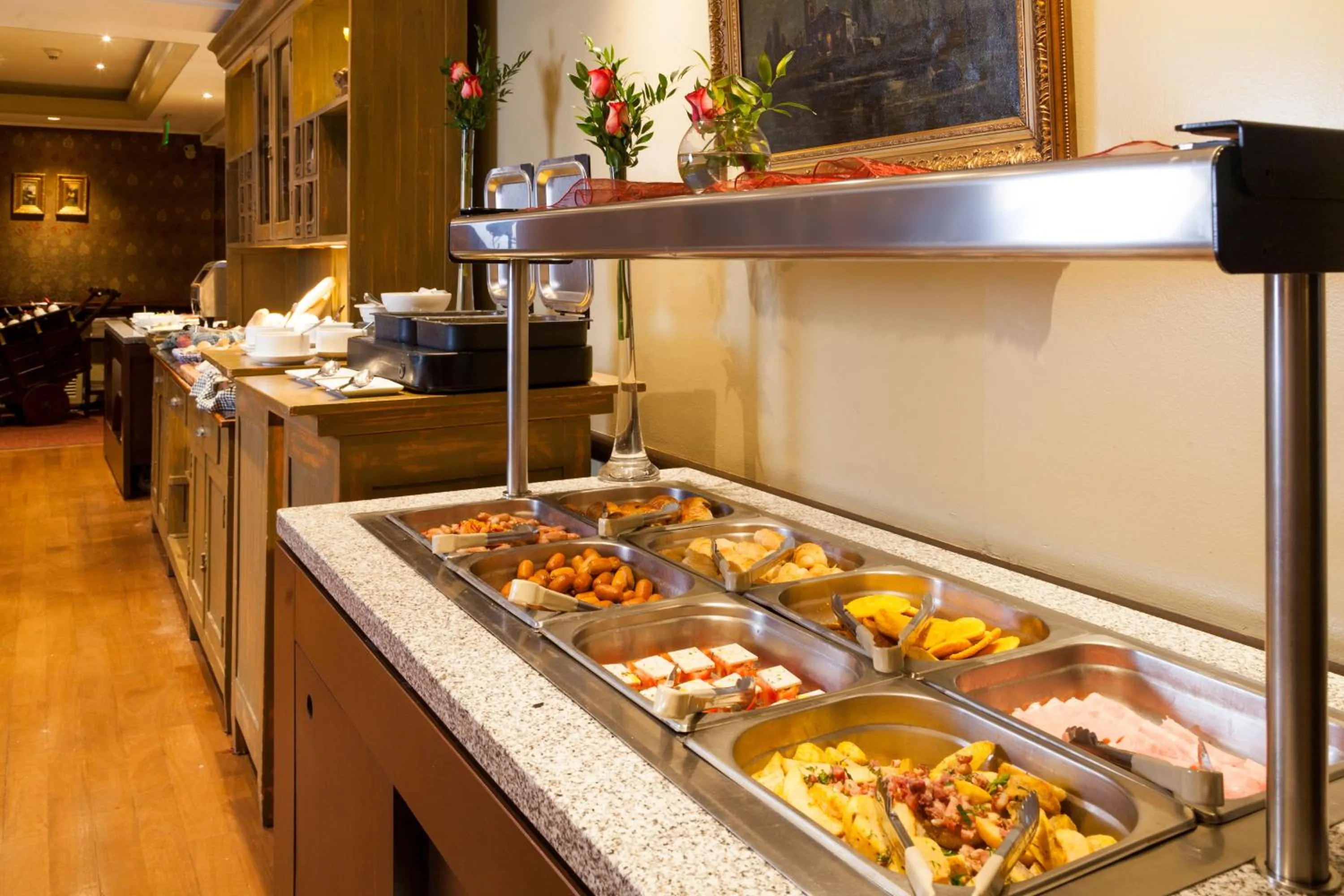 Buffet breakfast in Hotel Plaza San Francisco