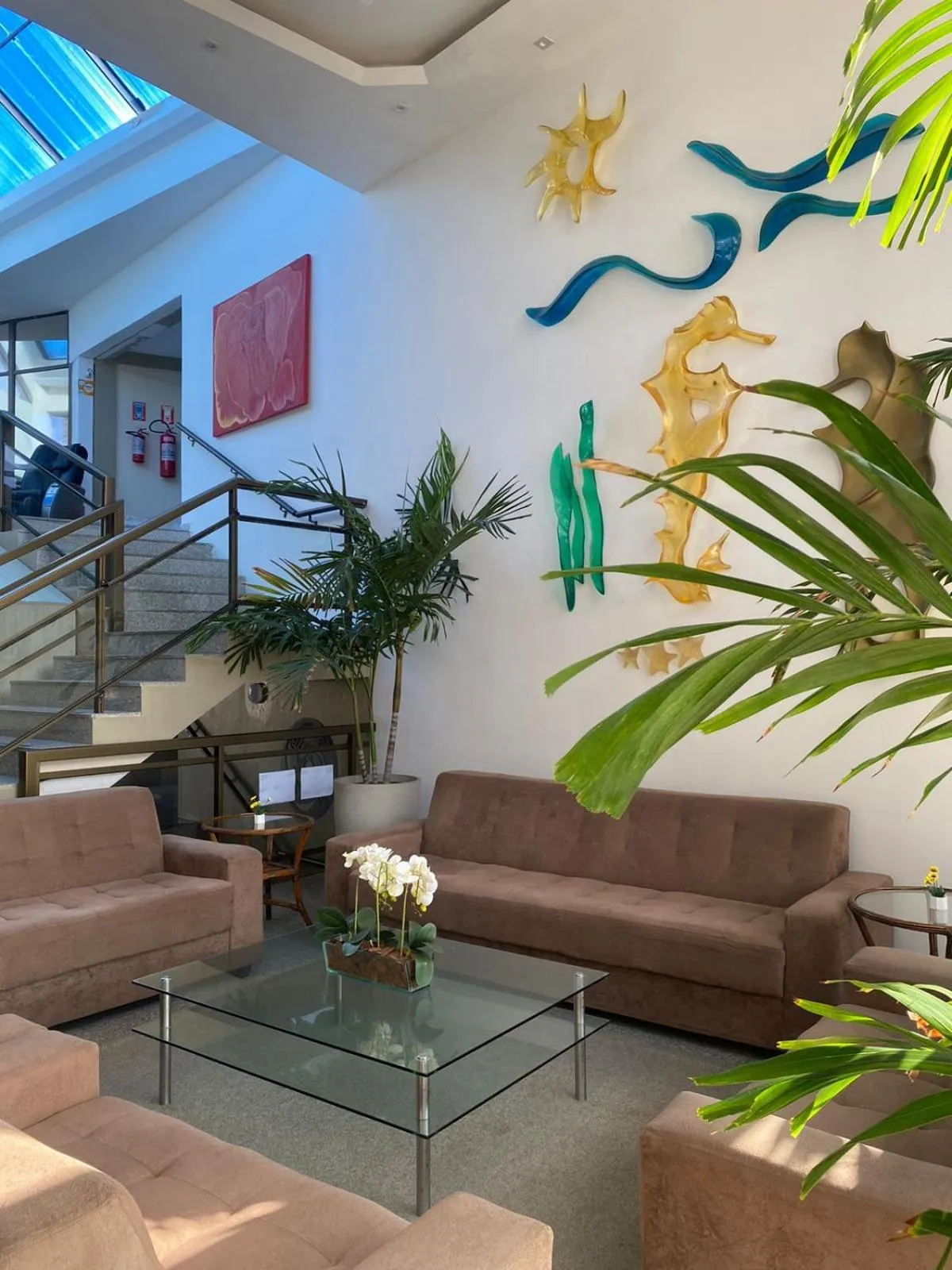 Lobby or reception in Hotel Costa do Atlantico