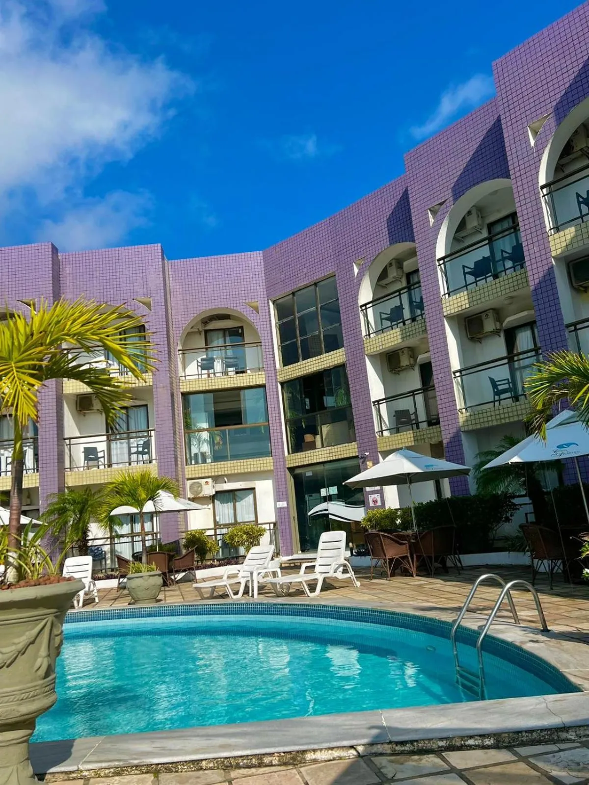 Swimming pool in Hotel Costa do Atlantico