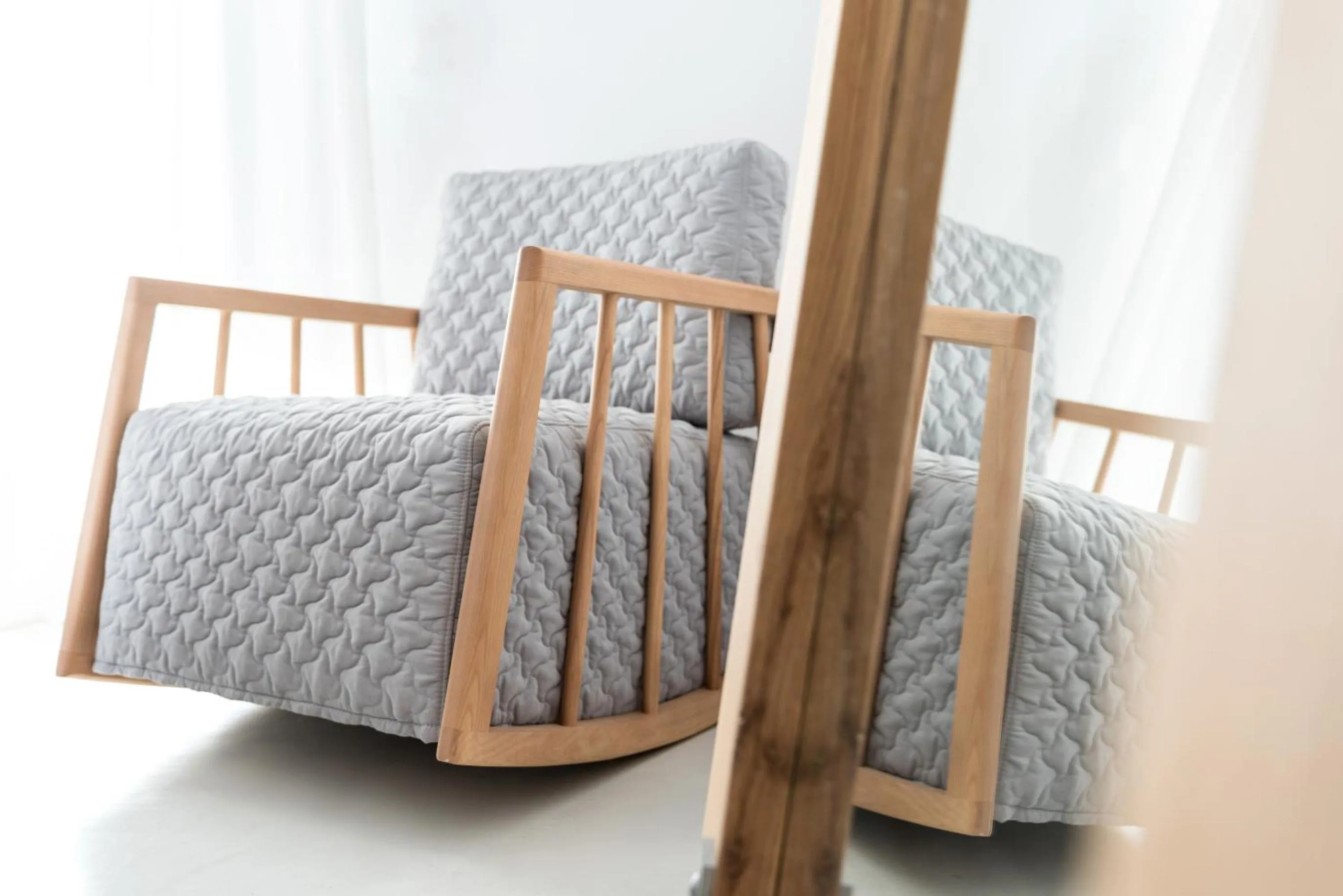 Seating area, Bed in Seven Suites