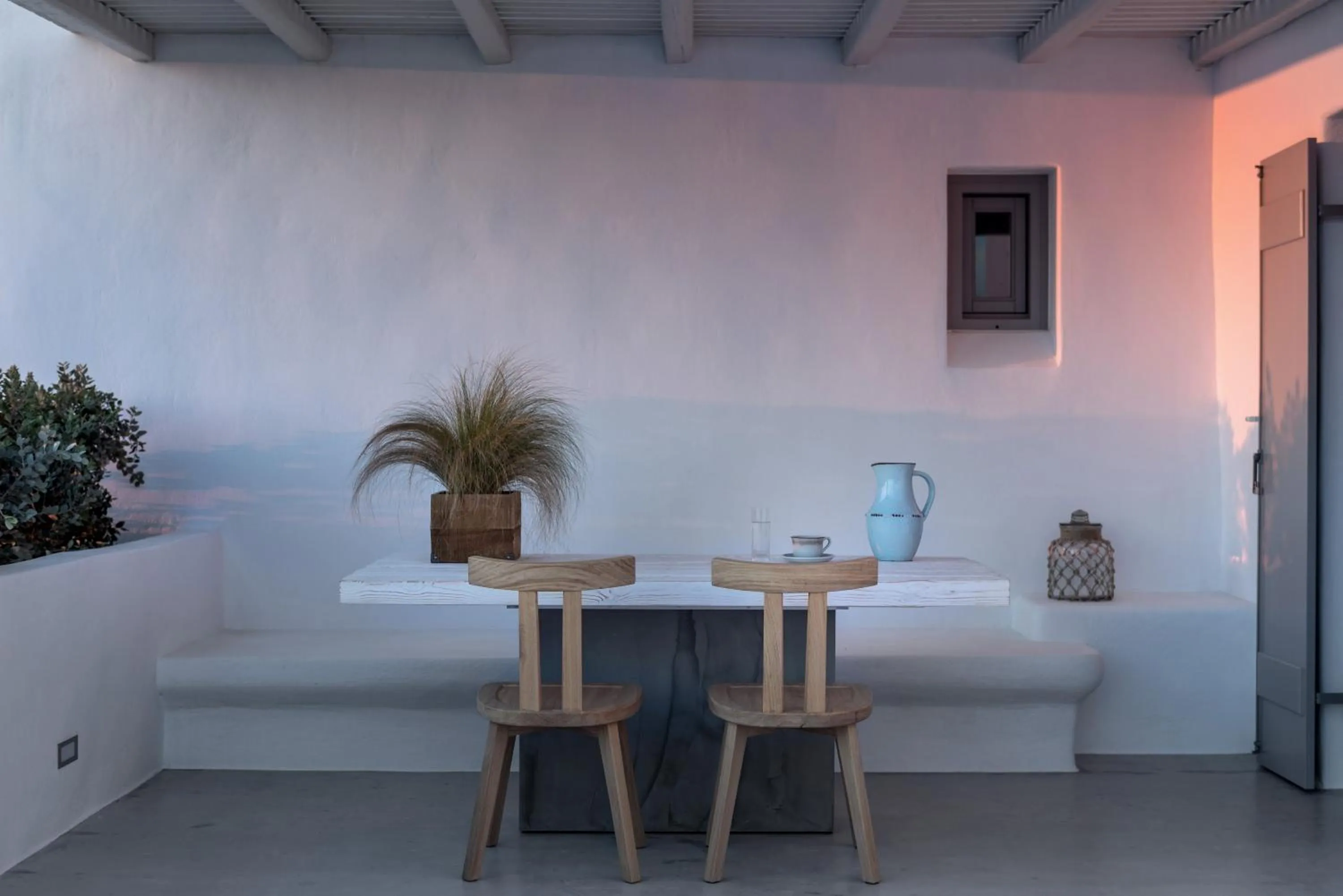 Patio in Seven Suites