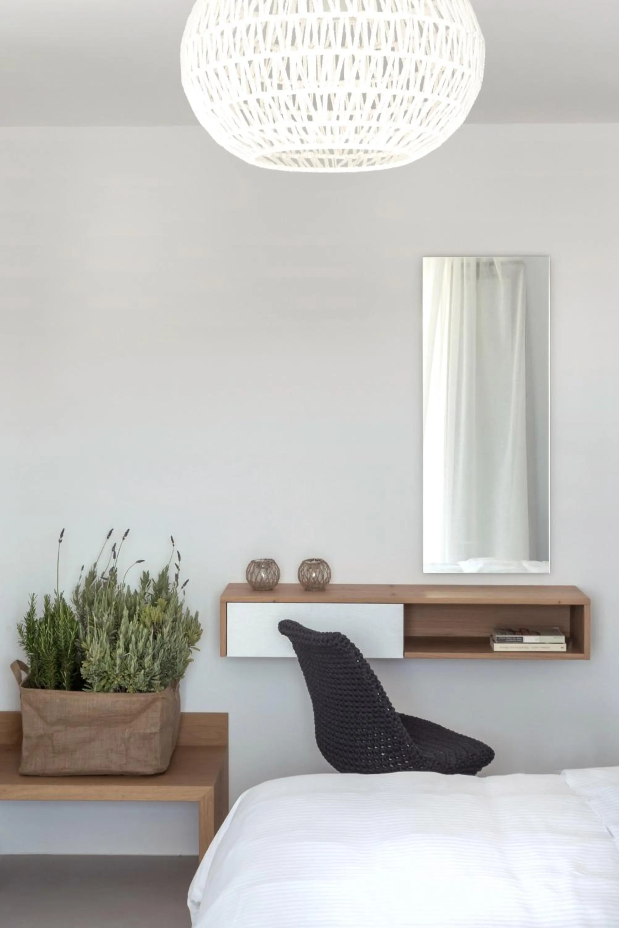 Decorative detail, Bed in Seven Suites