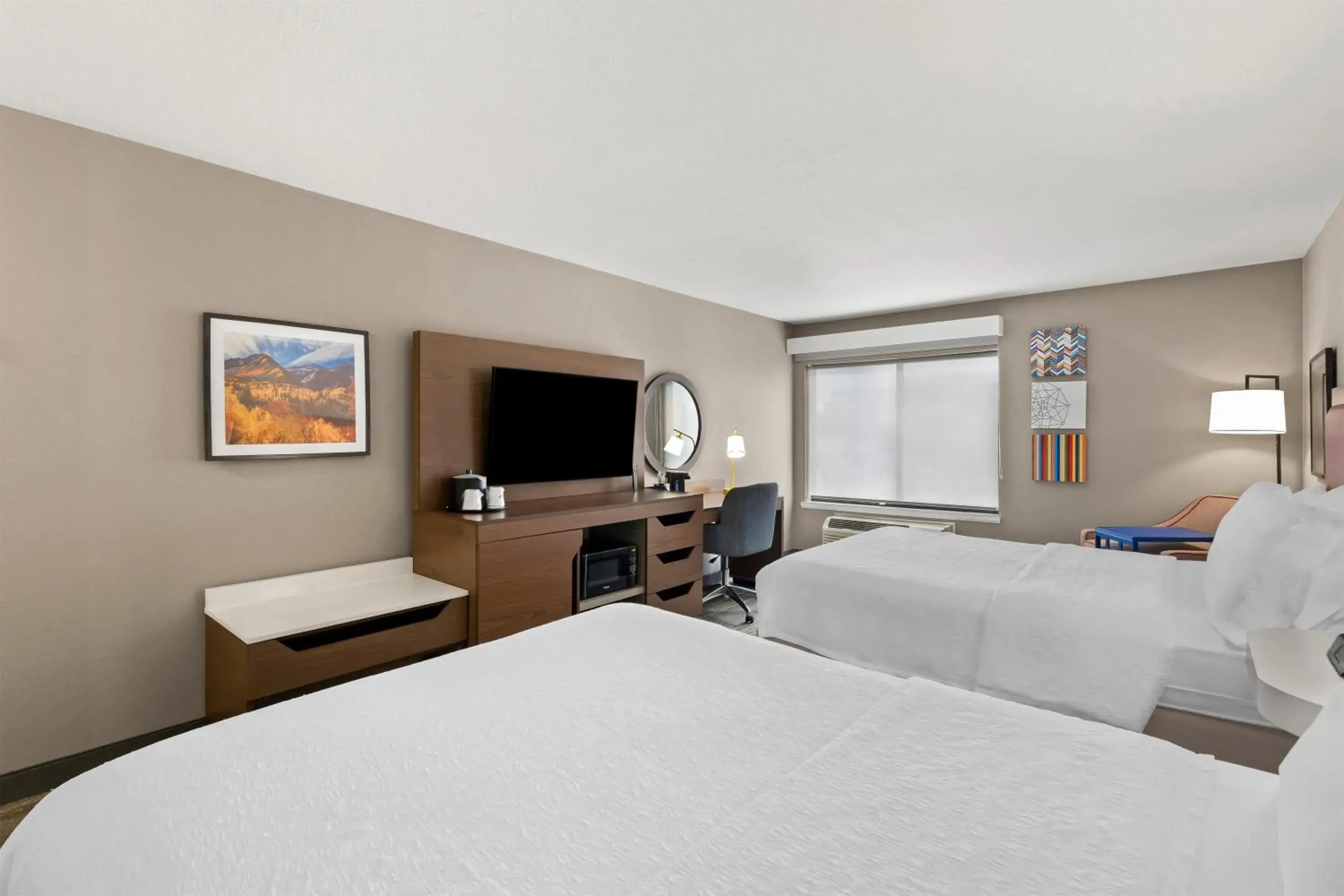 Room with Two Queen Beds - Non-Smoking in Hampton Inn Provo Room with Two Queen Beds - Non-Smoking in Hampton Inn Provo