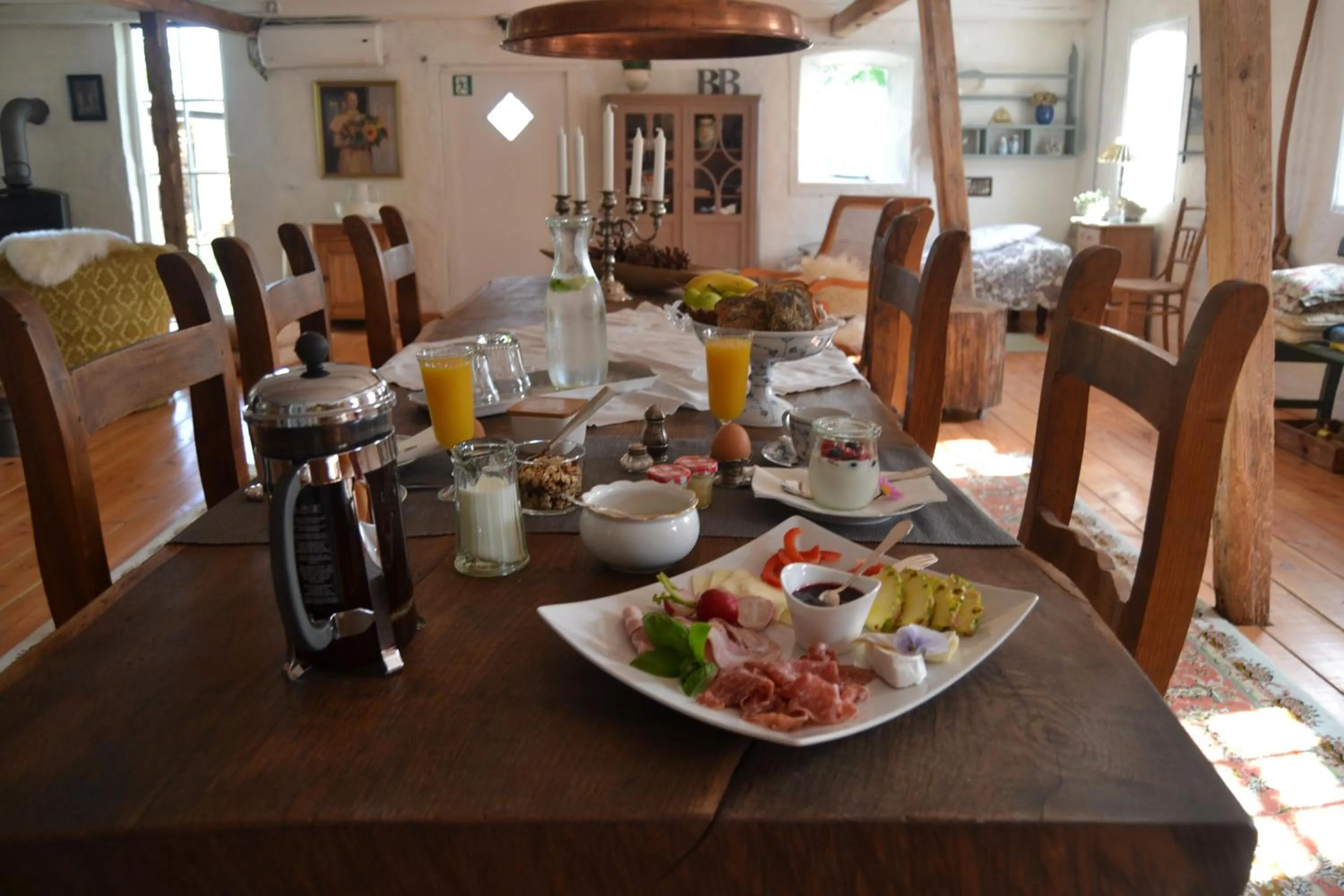 Living room in Vibes bed&breakfast