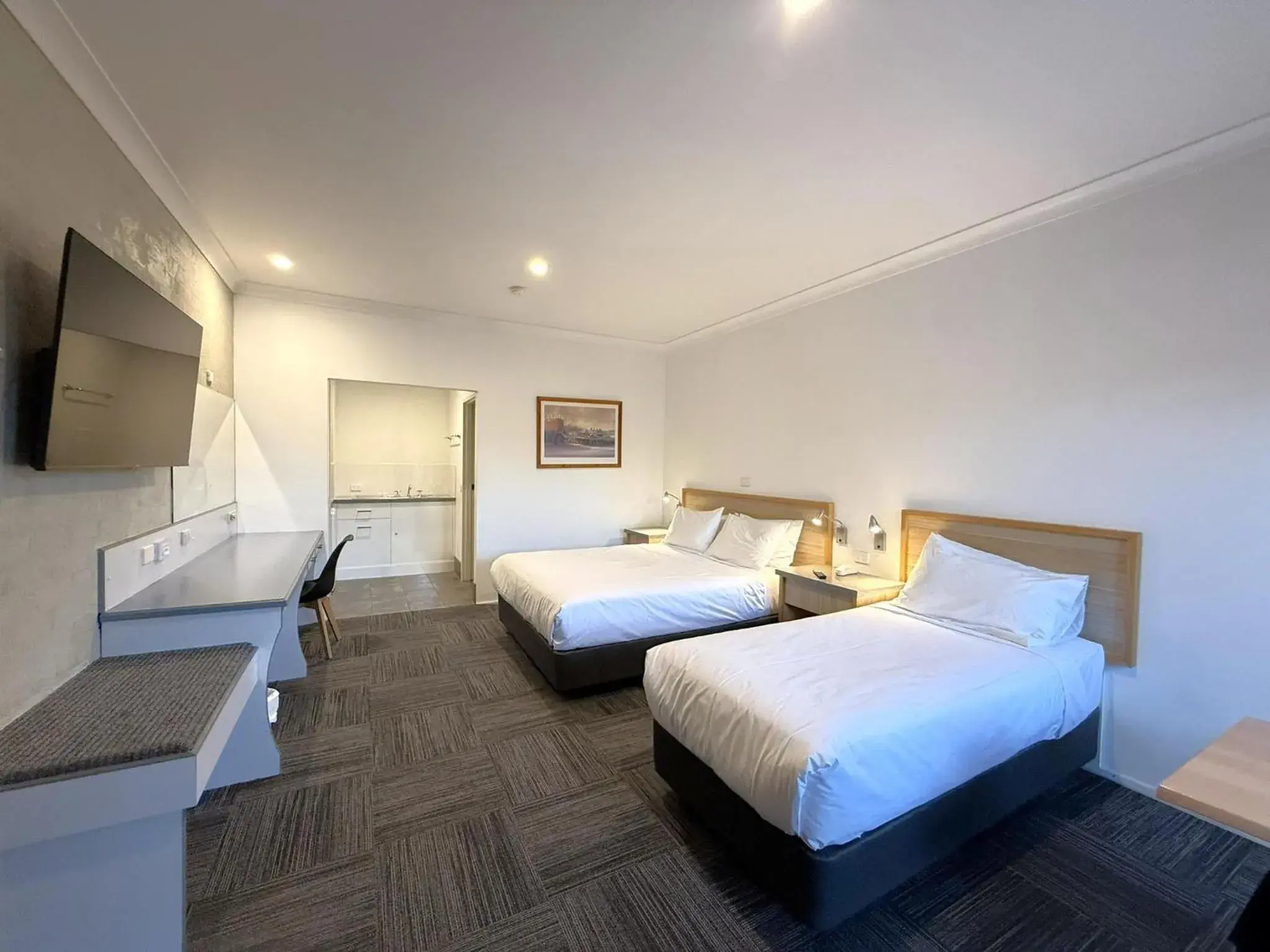 Twin Room (Upper Level) in Albury Paddlesteamer Twin Room (Upper Level) in Albury Paddlesteamer