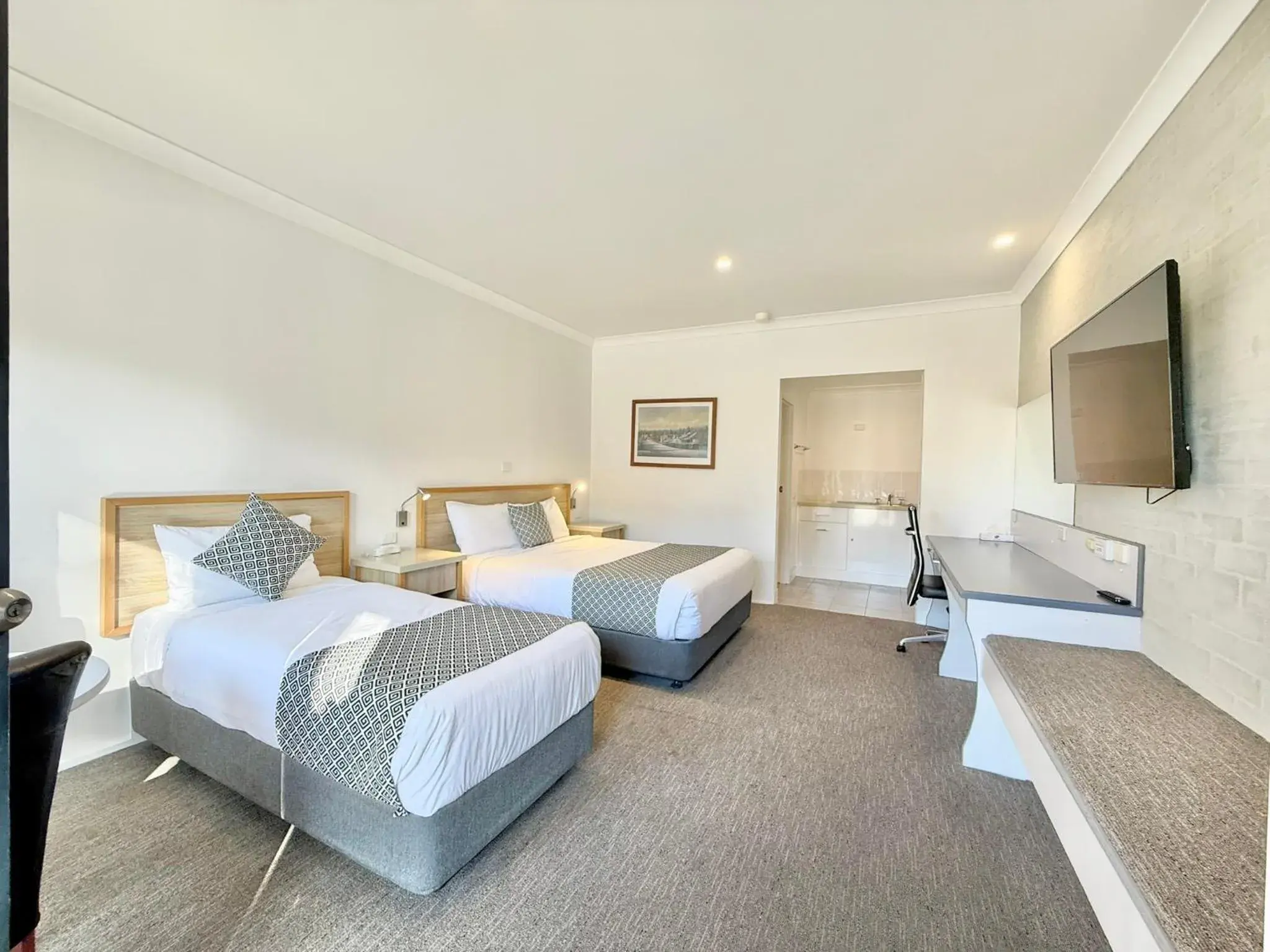 Twin Room (Upper Level) in Albury Paddlesteamer Twin Room (Upper Level) in Albury Paddlesteamer