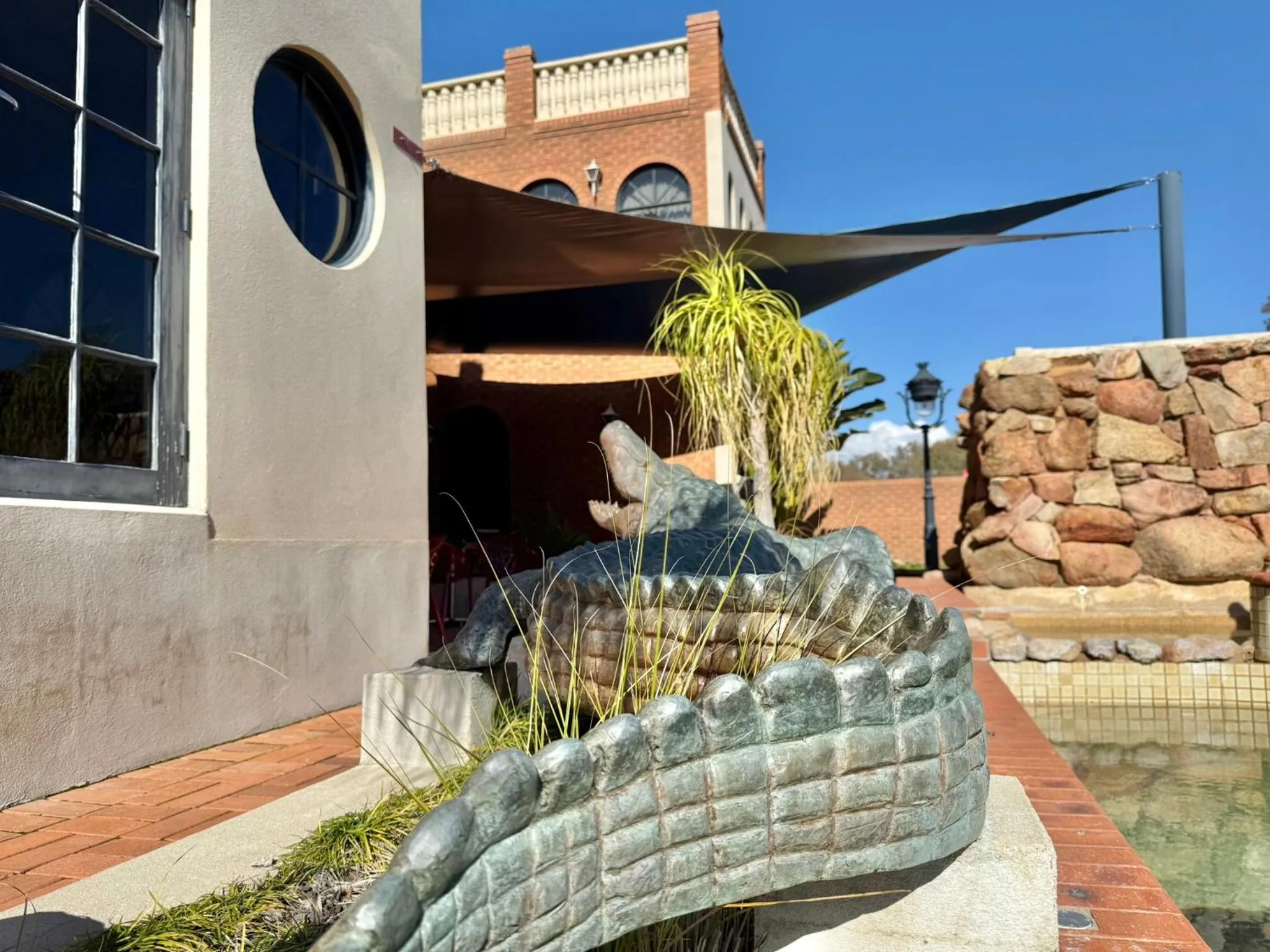 Decorative detail in Albury Paddlesteamer