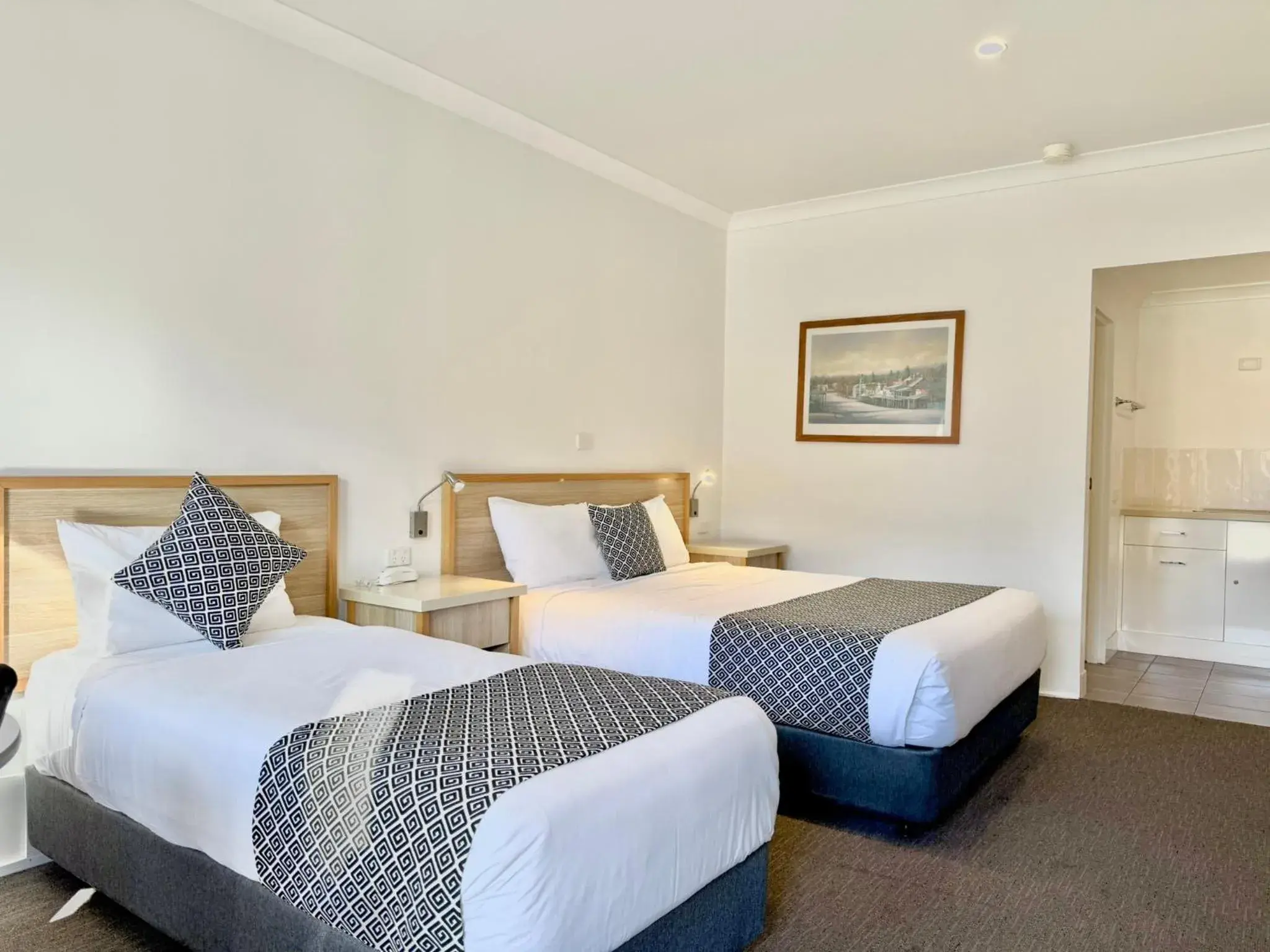 Deluxe Twin Room (Ground Level) in Albury Paddlesteamer Deluxe Twin Room (Ground Level) in Albury Paddlesteamer