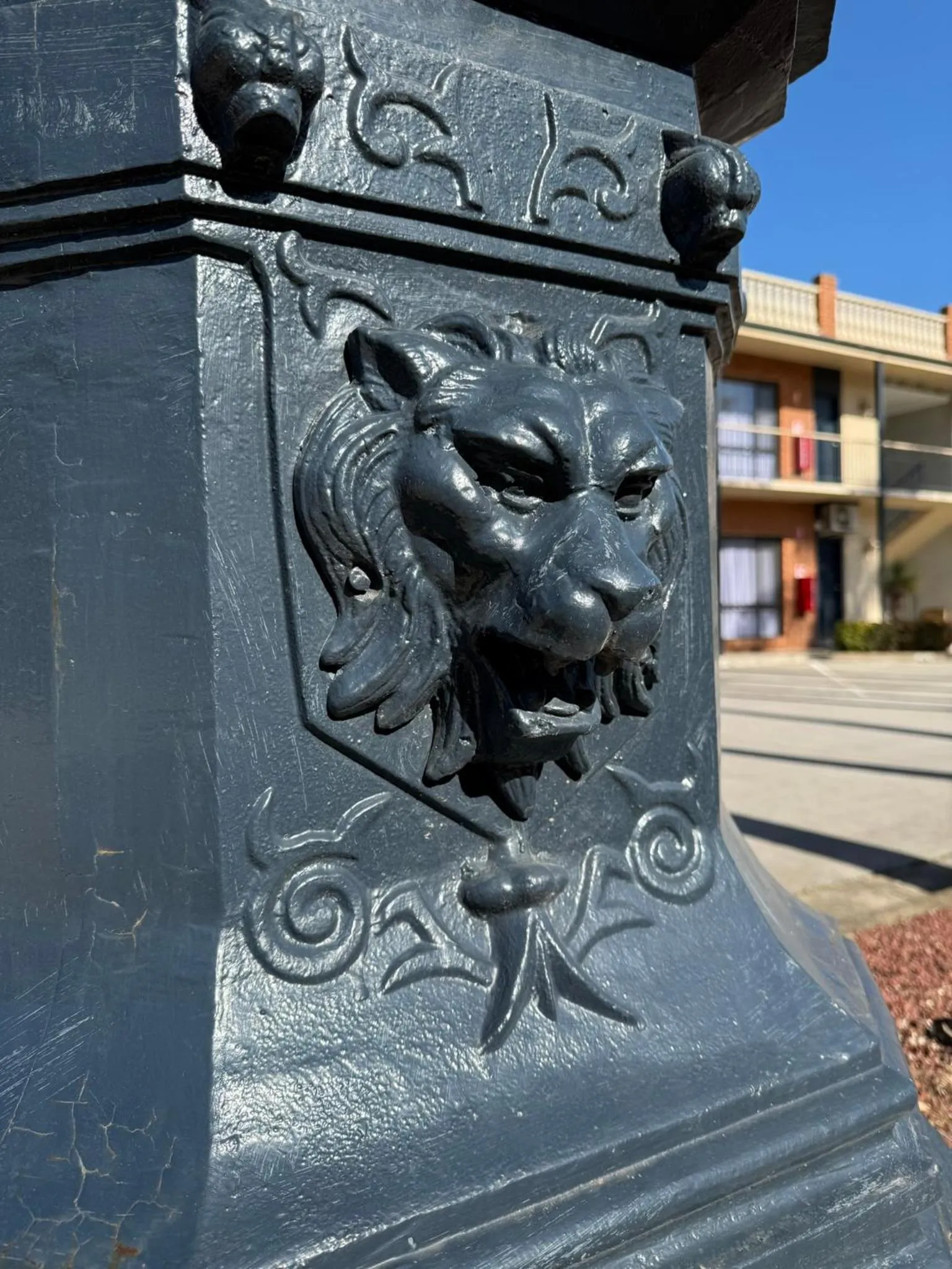 Decorative detail in Albury Paddlesteamer