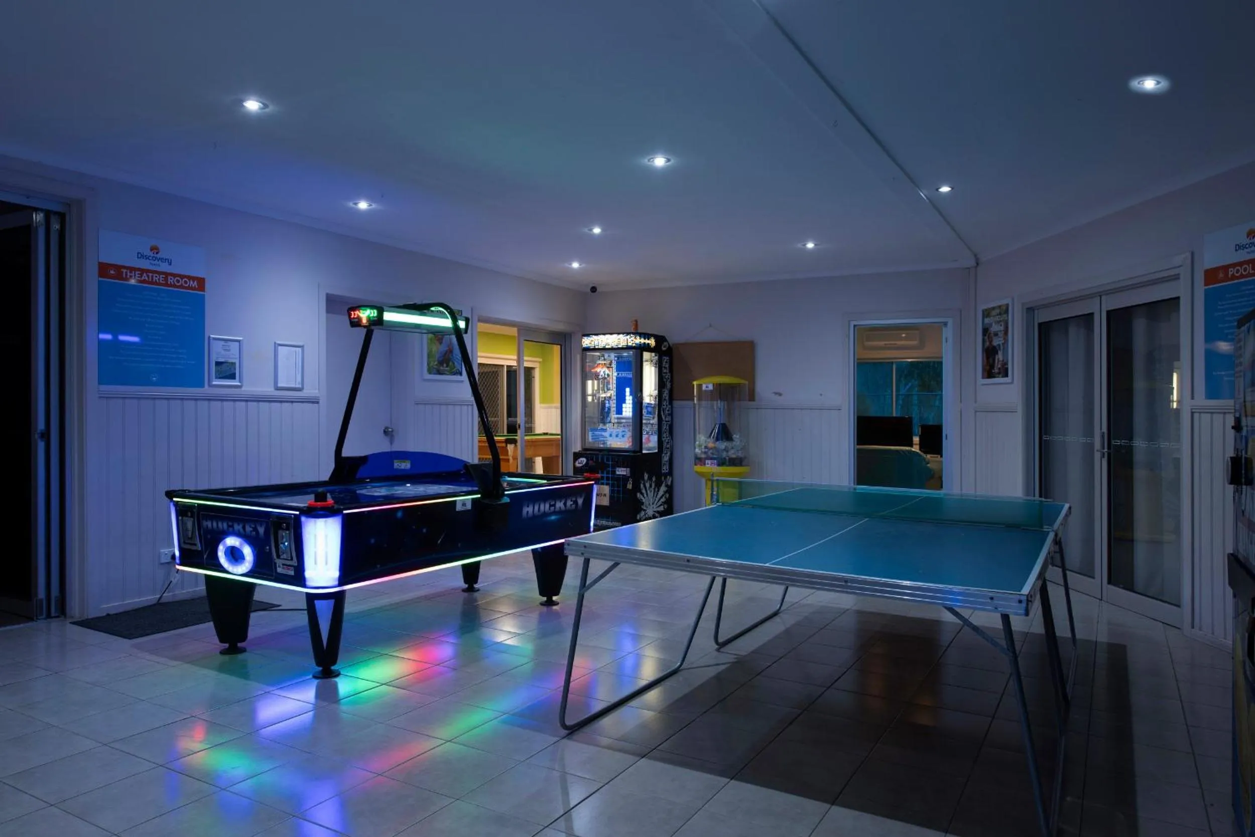 Game Room in Discovery Parks - Echuca