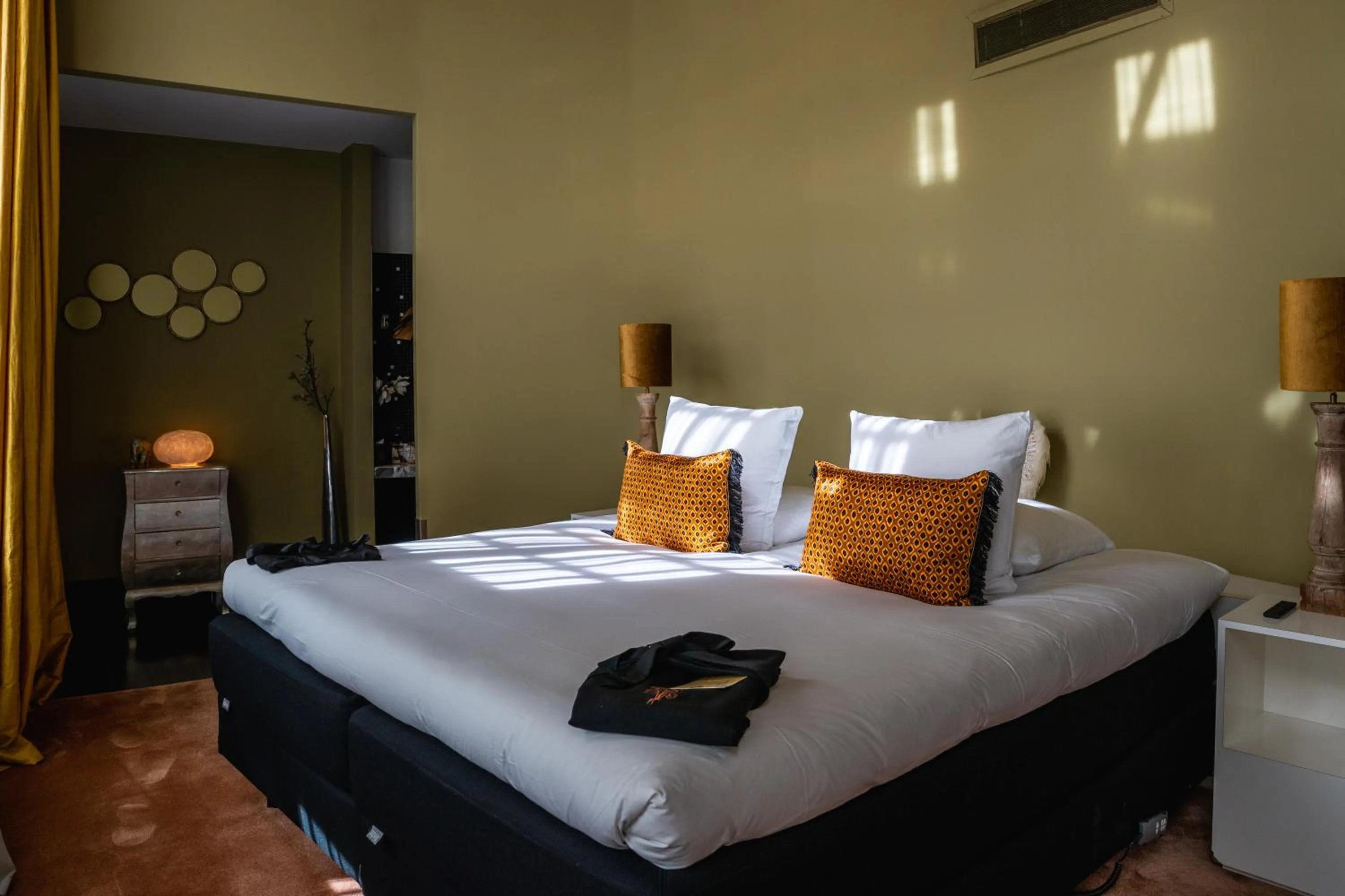 Bed in Librije's Hotel