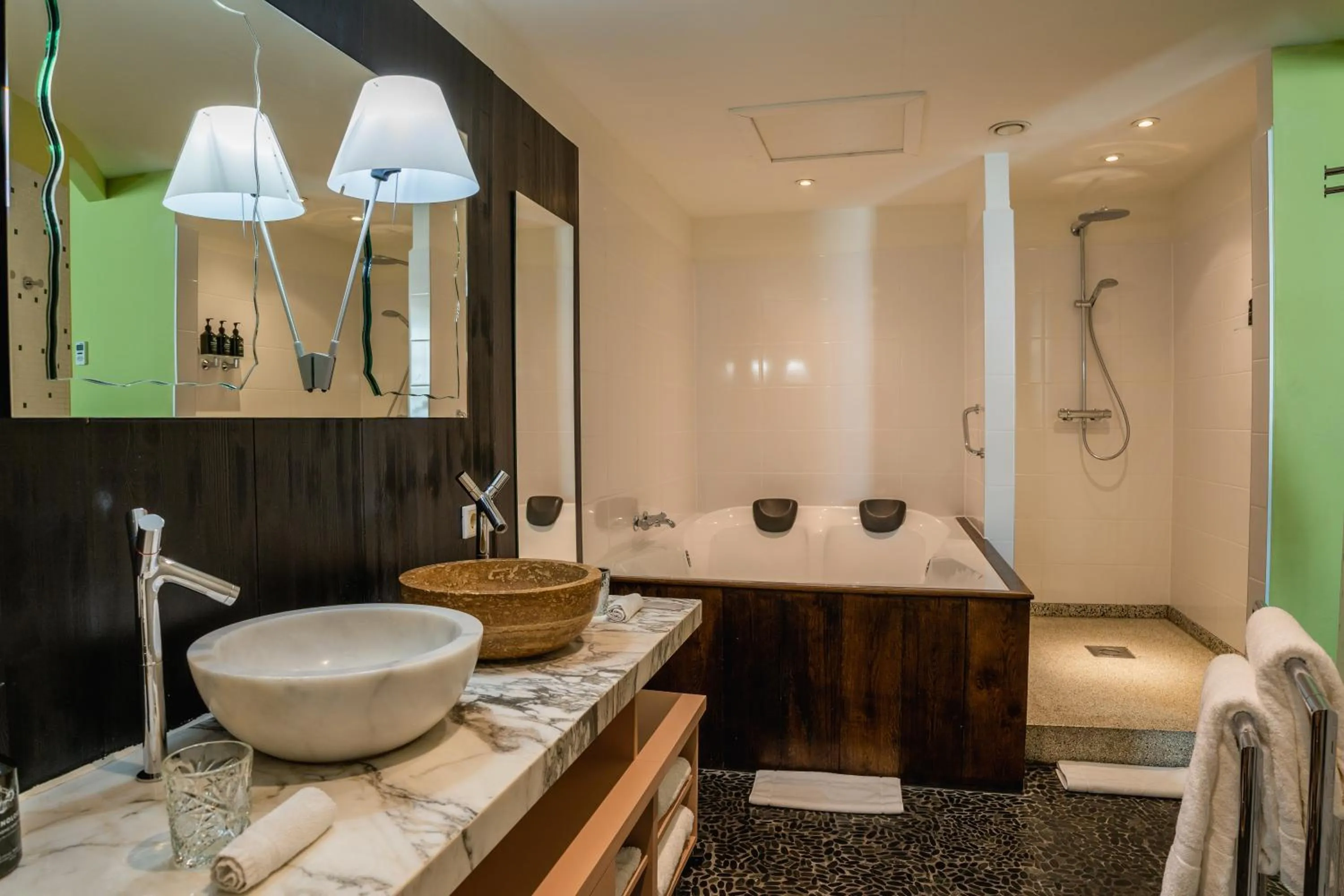 Shower in Librije's Hotel