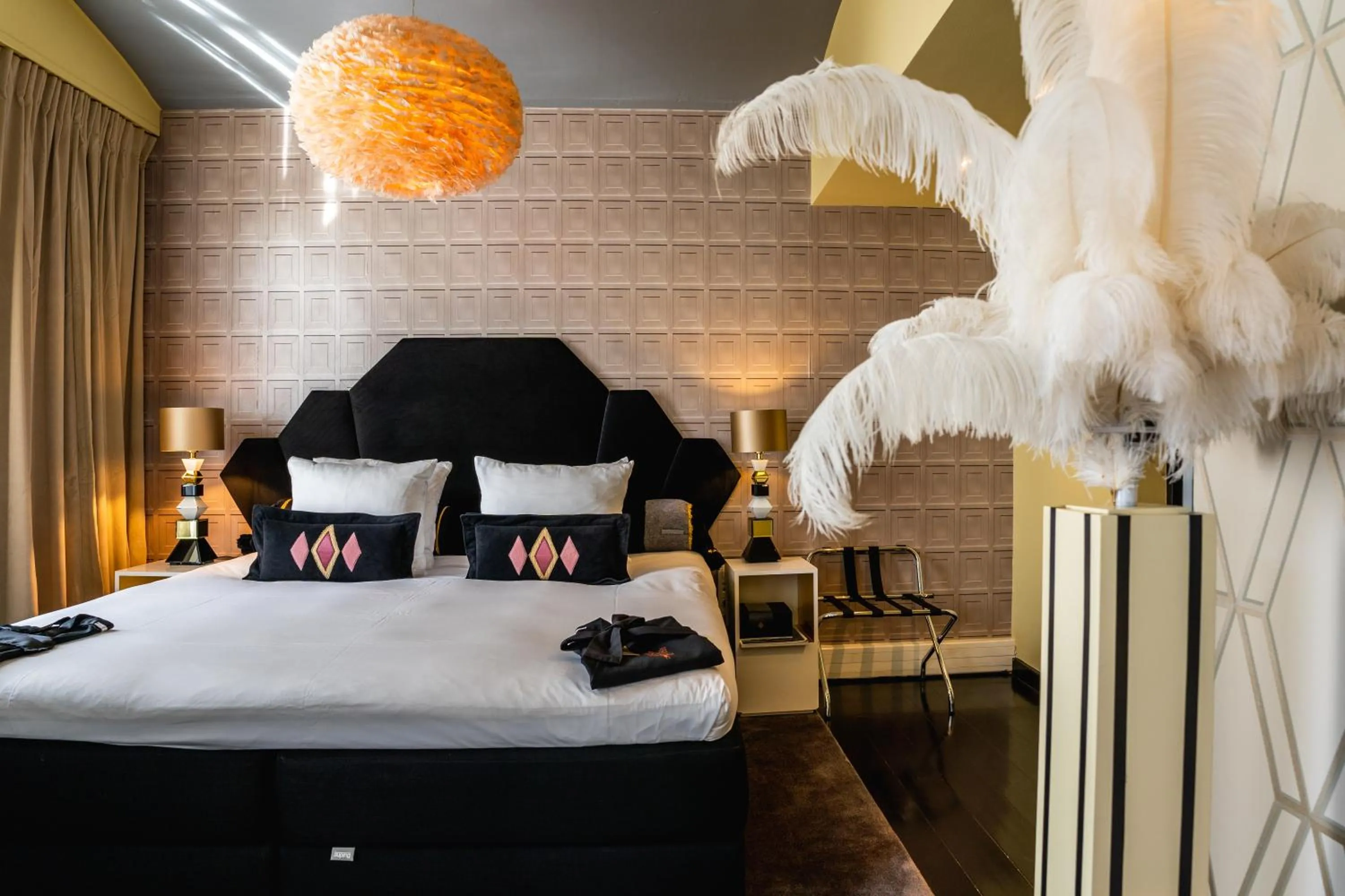 Bed in Librije's Hotel