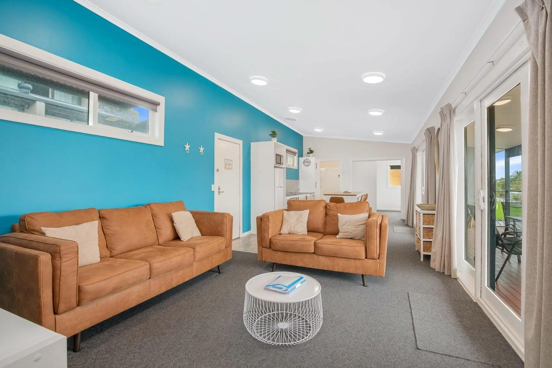 Living room in Horizon Holiday Apartments