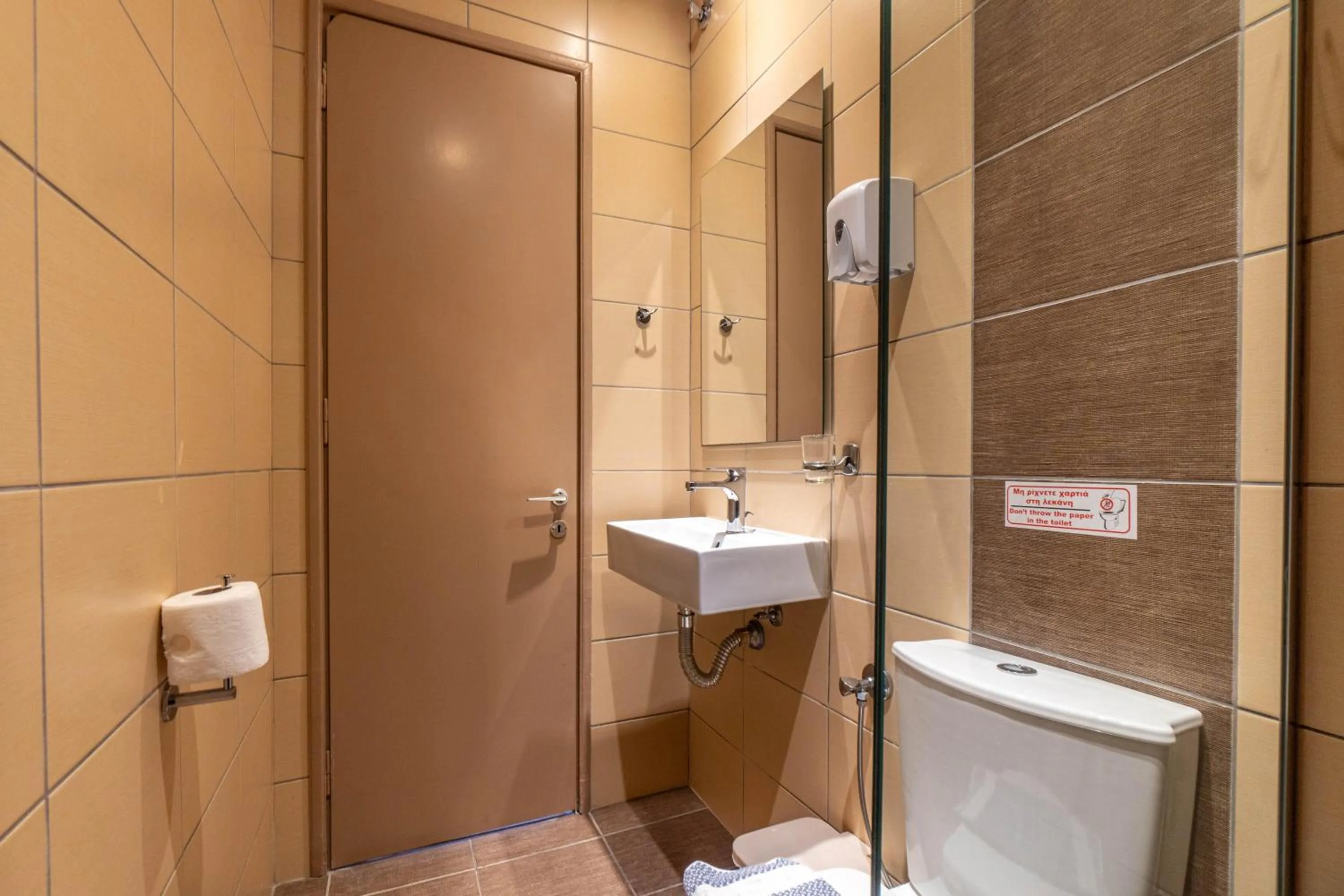 Bathroom in Angela Hotel & Apartments