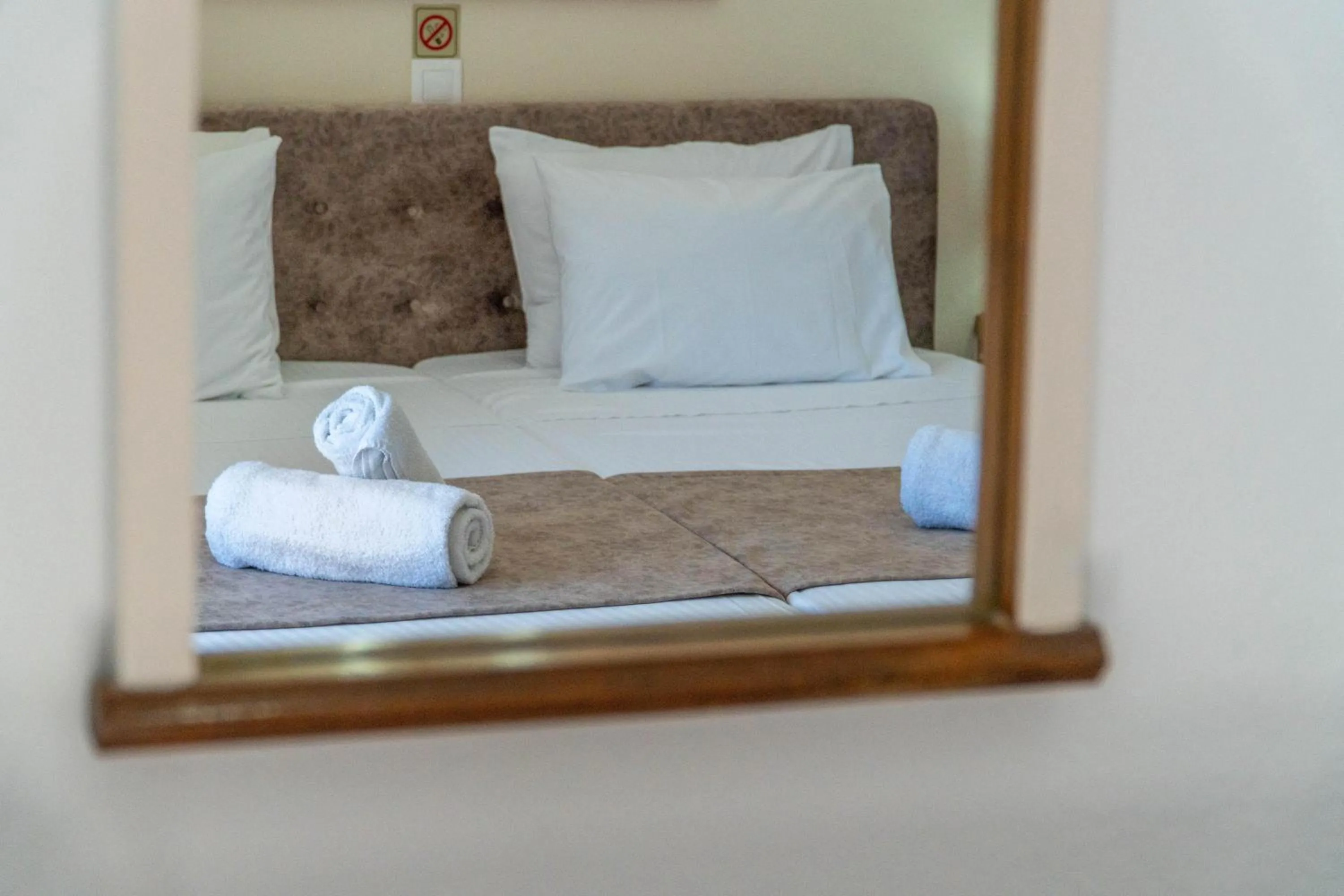 Photo of the whole room, Bed in Angela Hotel & Apartments