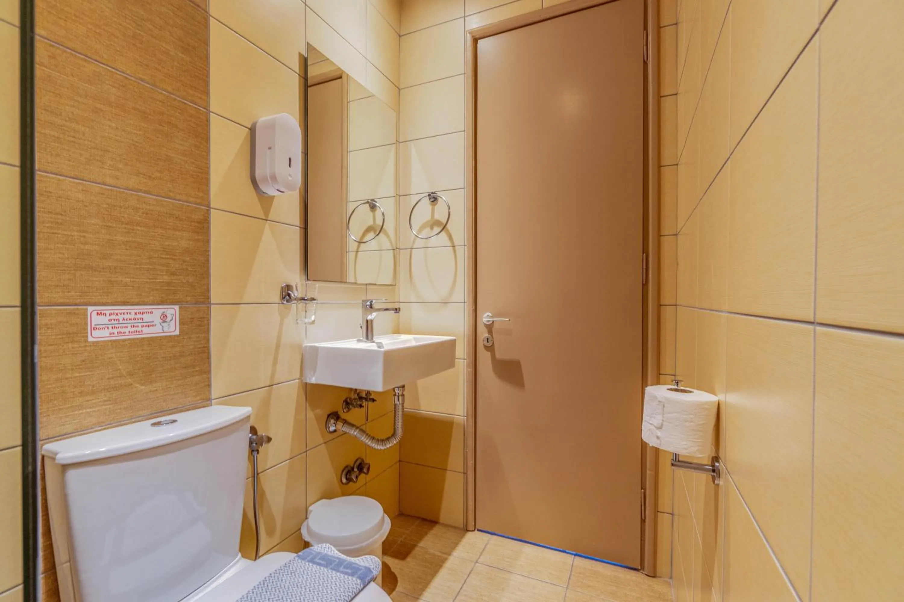 Bathroom in Angela Hotel & Apartments