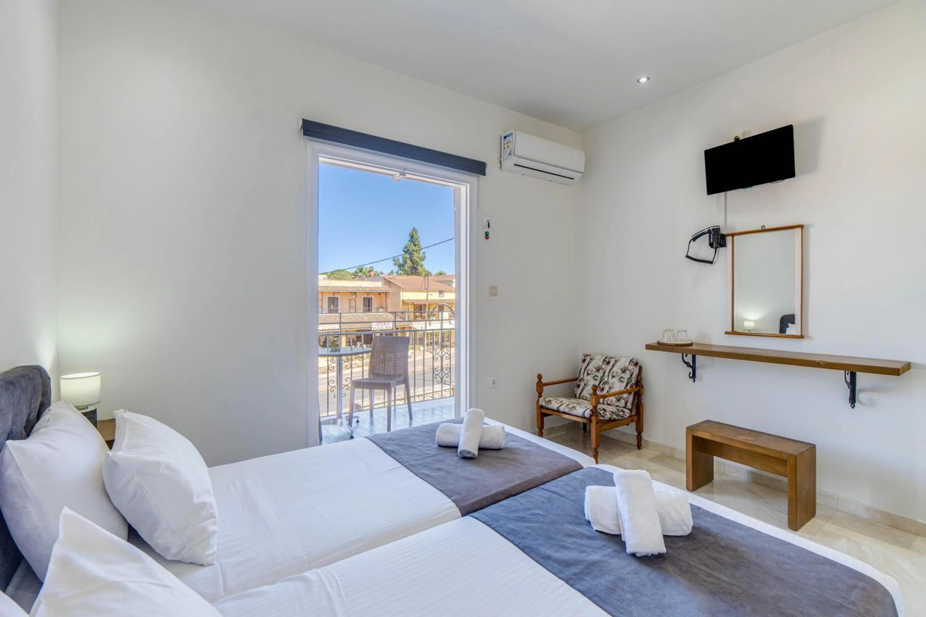 Photo of the whole room, Bed in Angela Hotel & Apartments