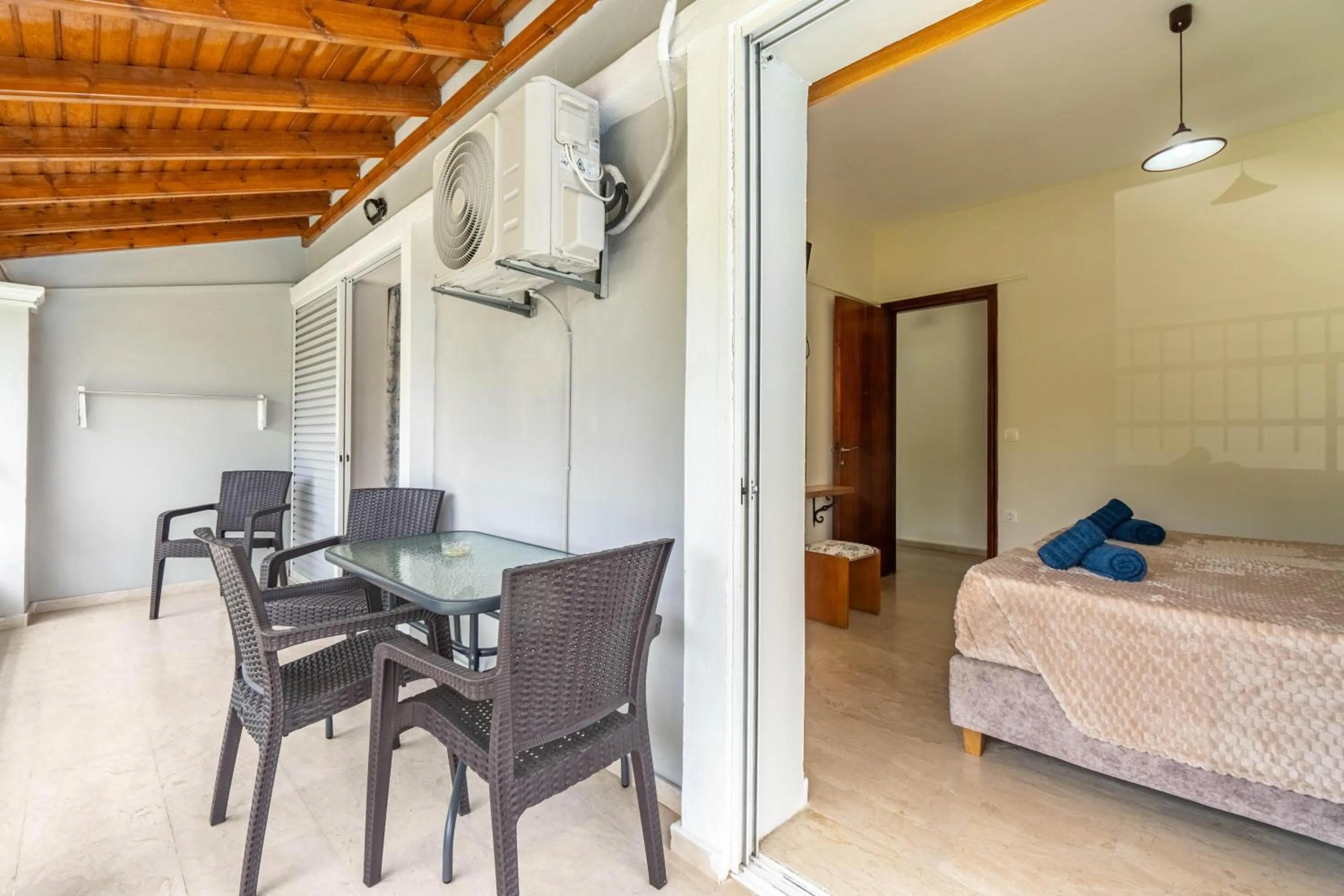 Photo of the whole room, Bed in Angela Hotel & Apartments