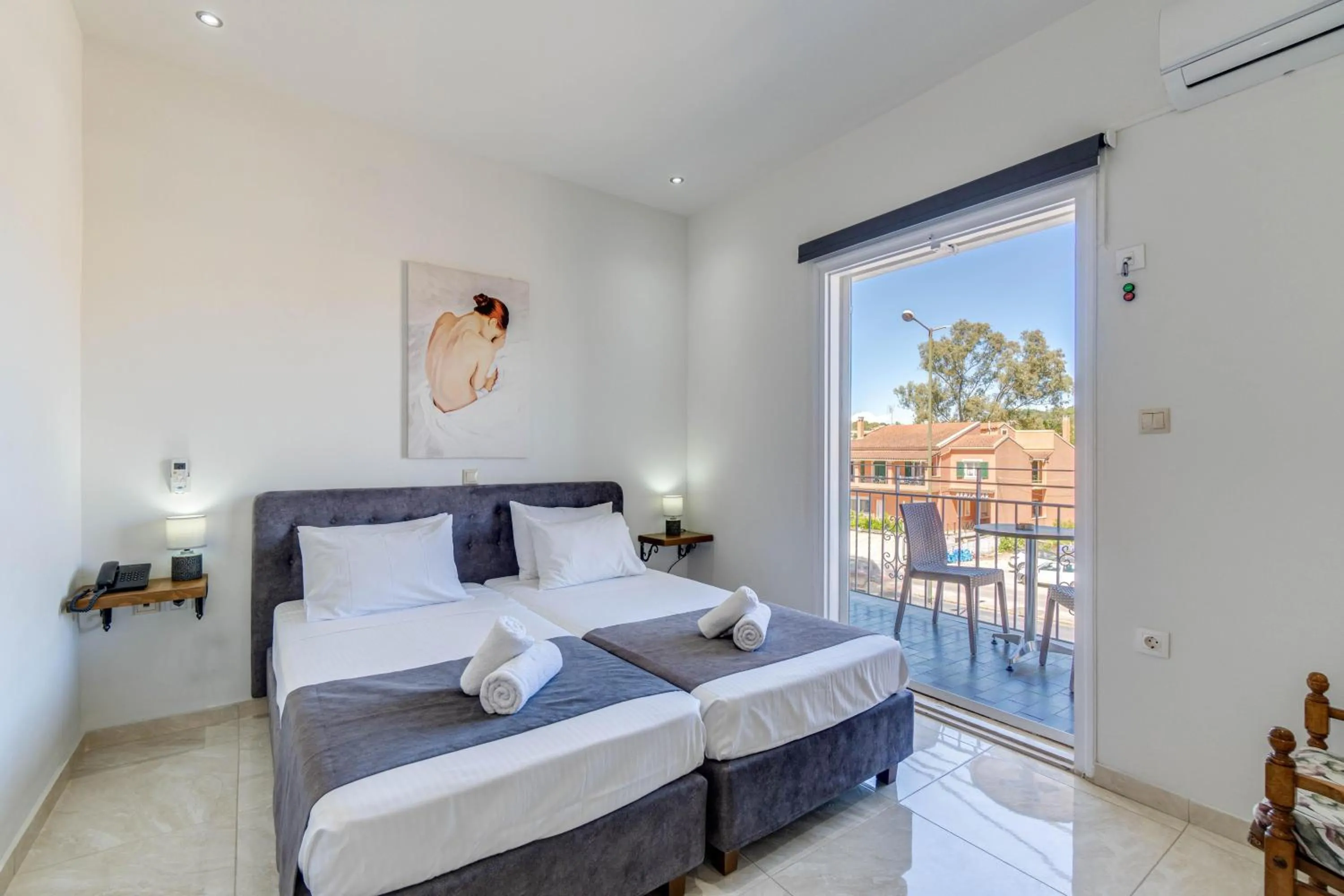 Photo of the whole room, Bed in Angela Hotel & Apartments