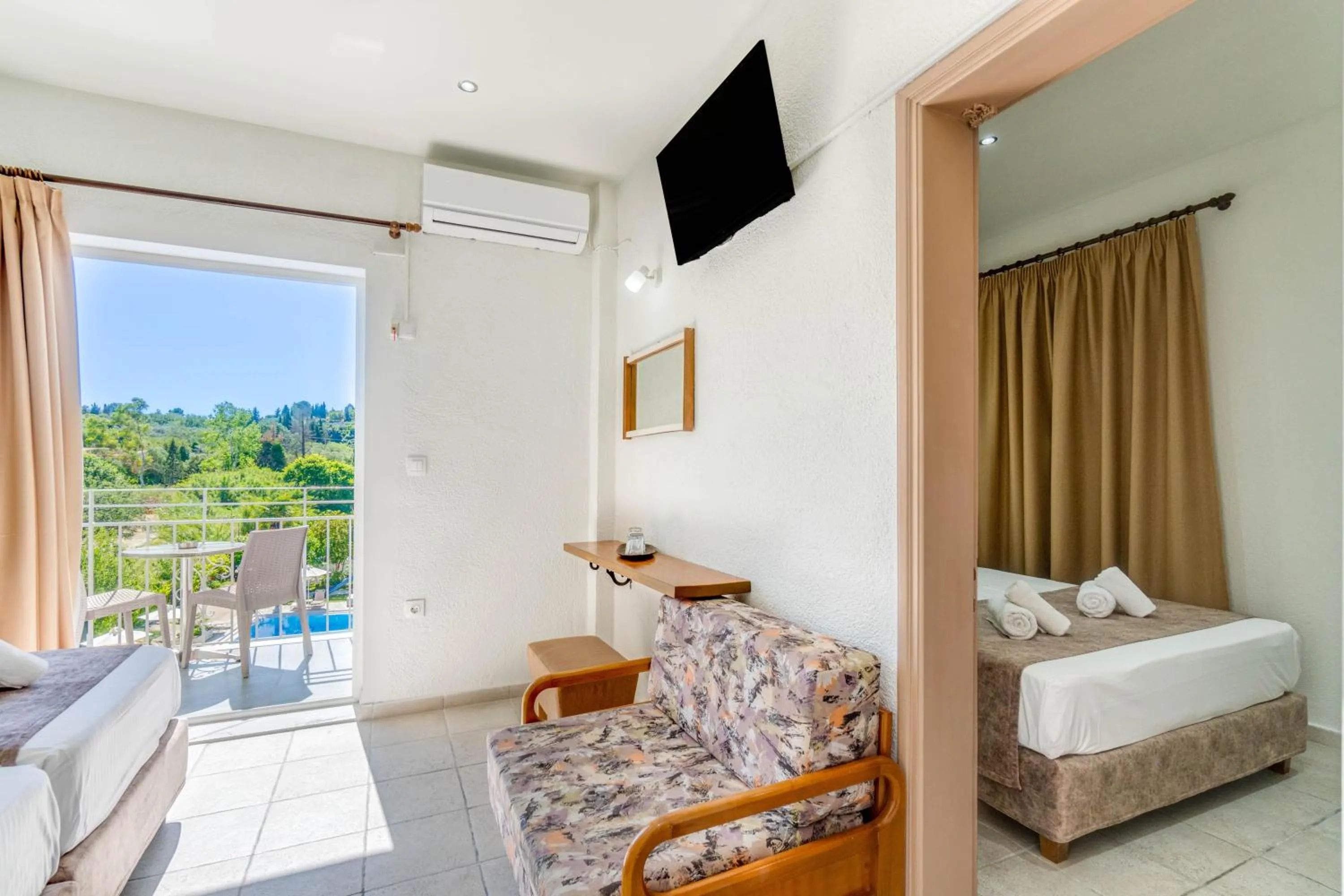 Photo of the whole room, Bed in Angela Hotel & Apartments