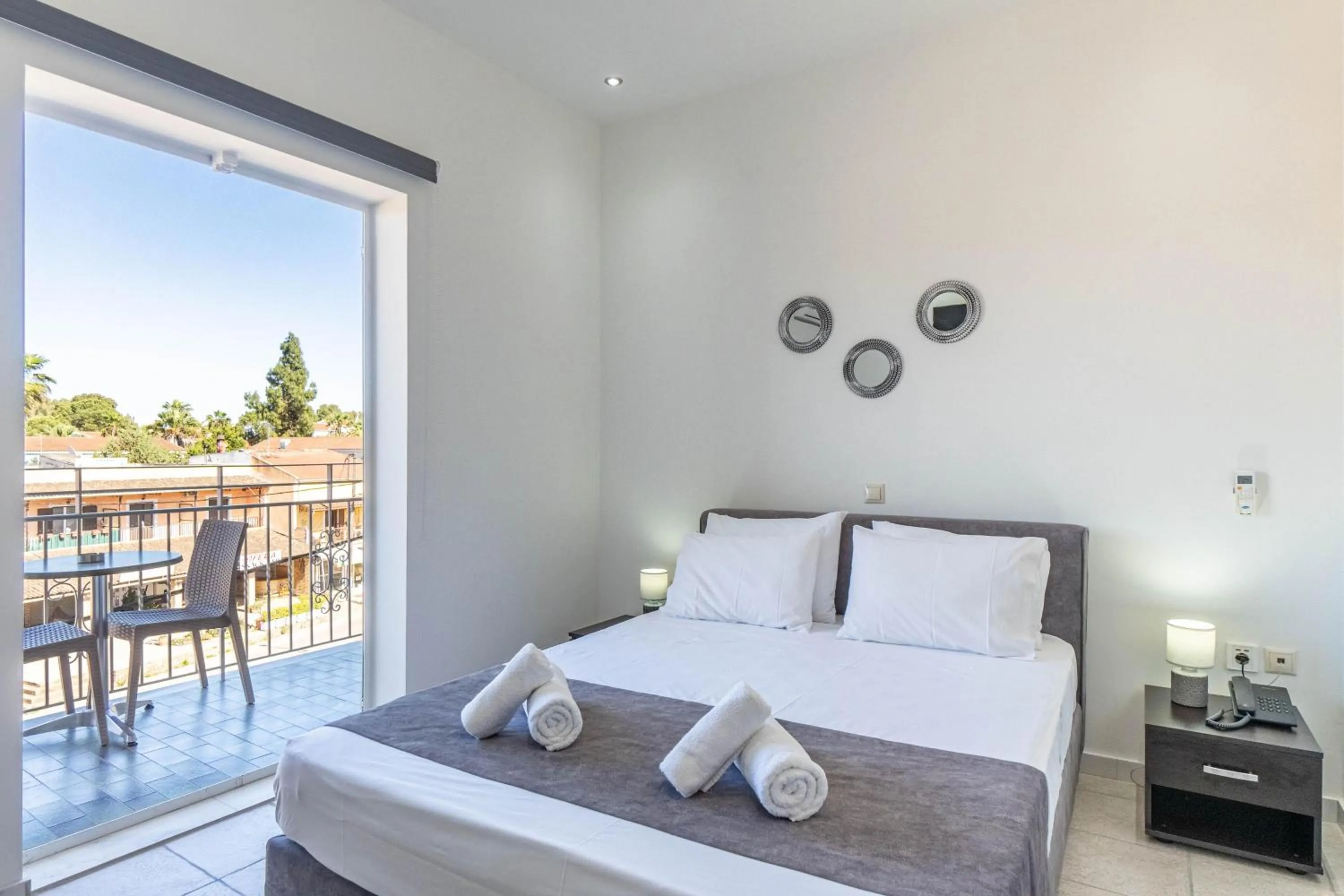 Photo of the whole room, Bed in Angela Hotel & Apartments