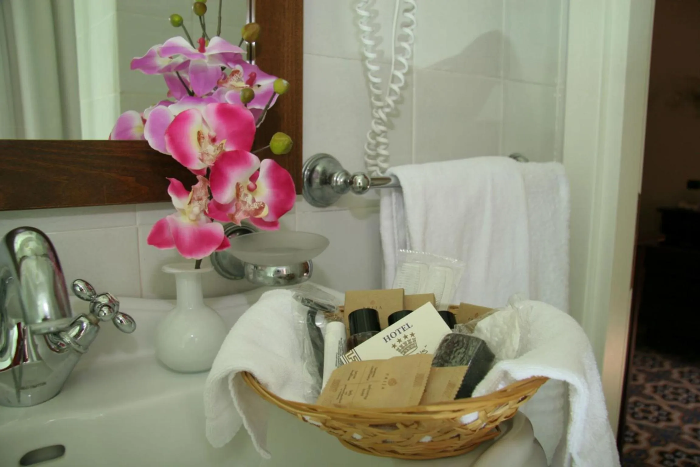 Bathroom in Hotel U' Bais