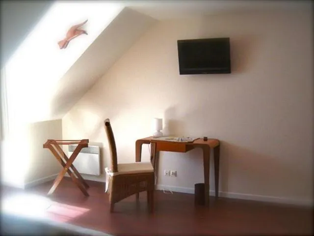 Seating area in Hôtel Le Chevalier Gambette