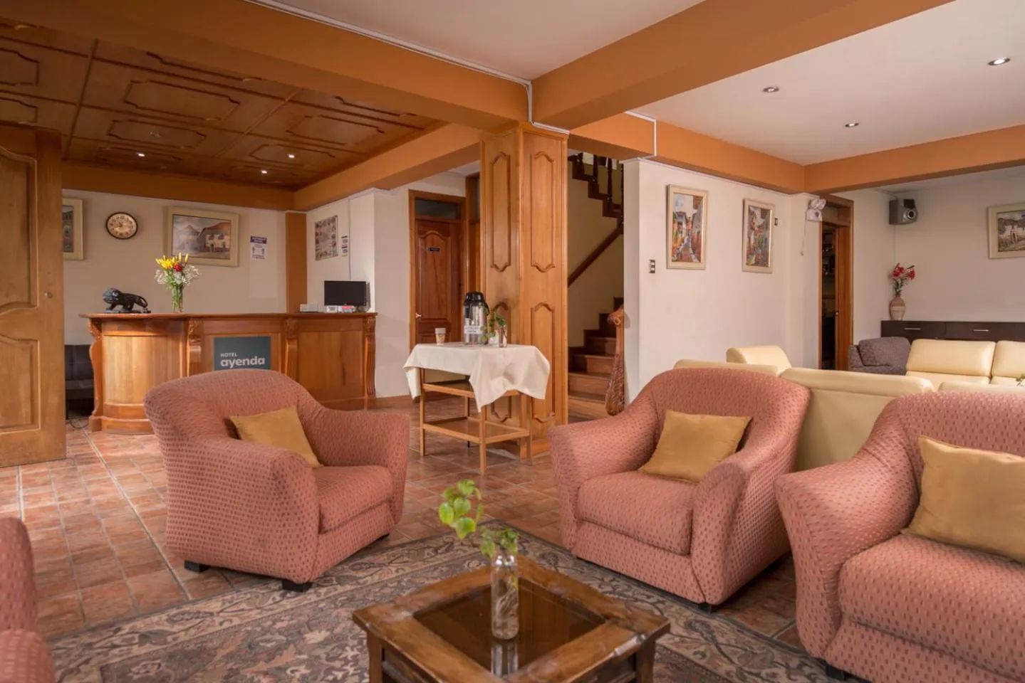 Lobby or reception, Seating Area in Cusco Hotel Cascada del Inka