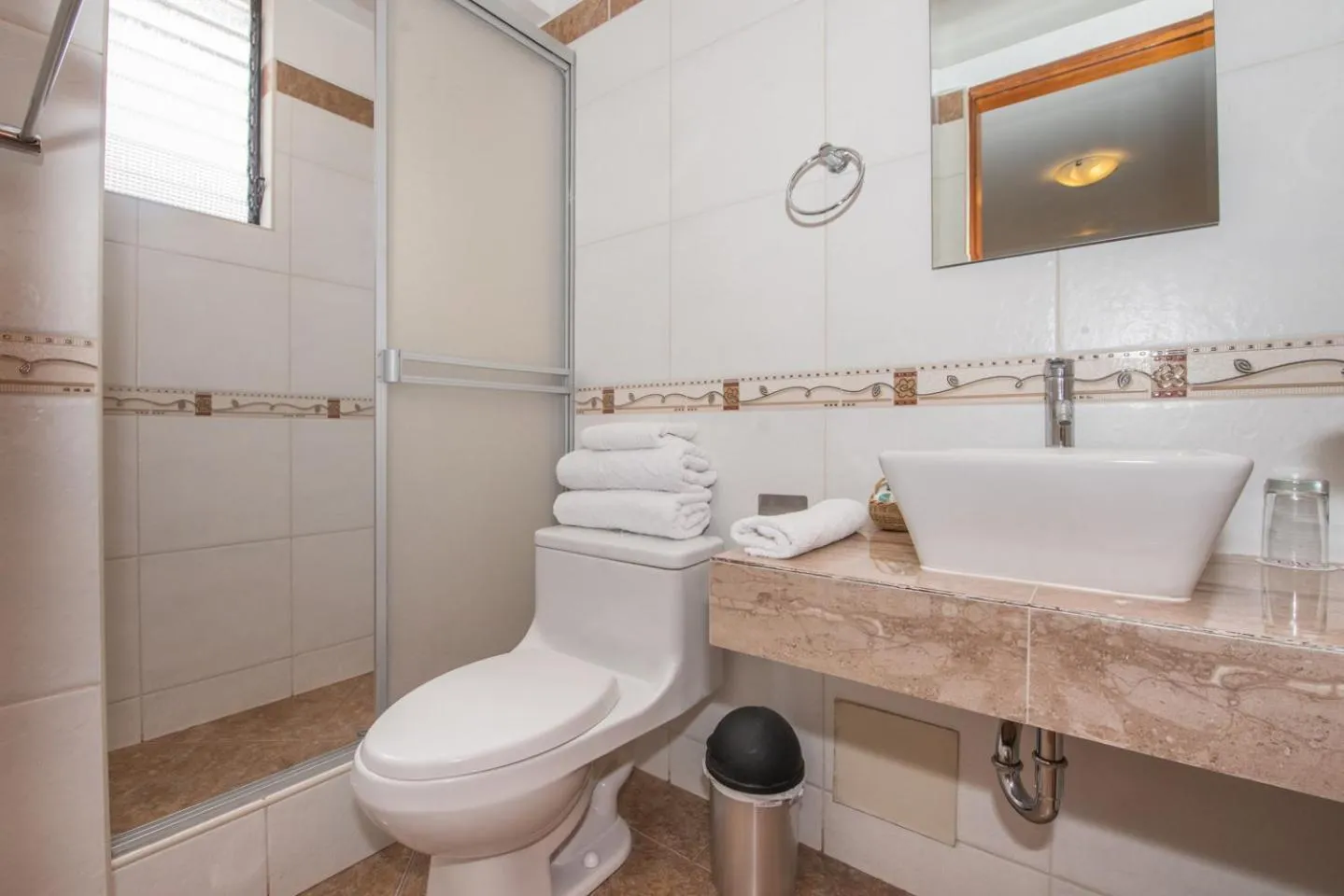 Bathroom in Cusco Hotel Cascada del Inka