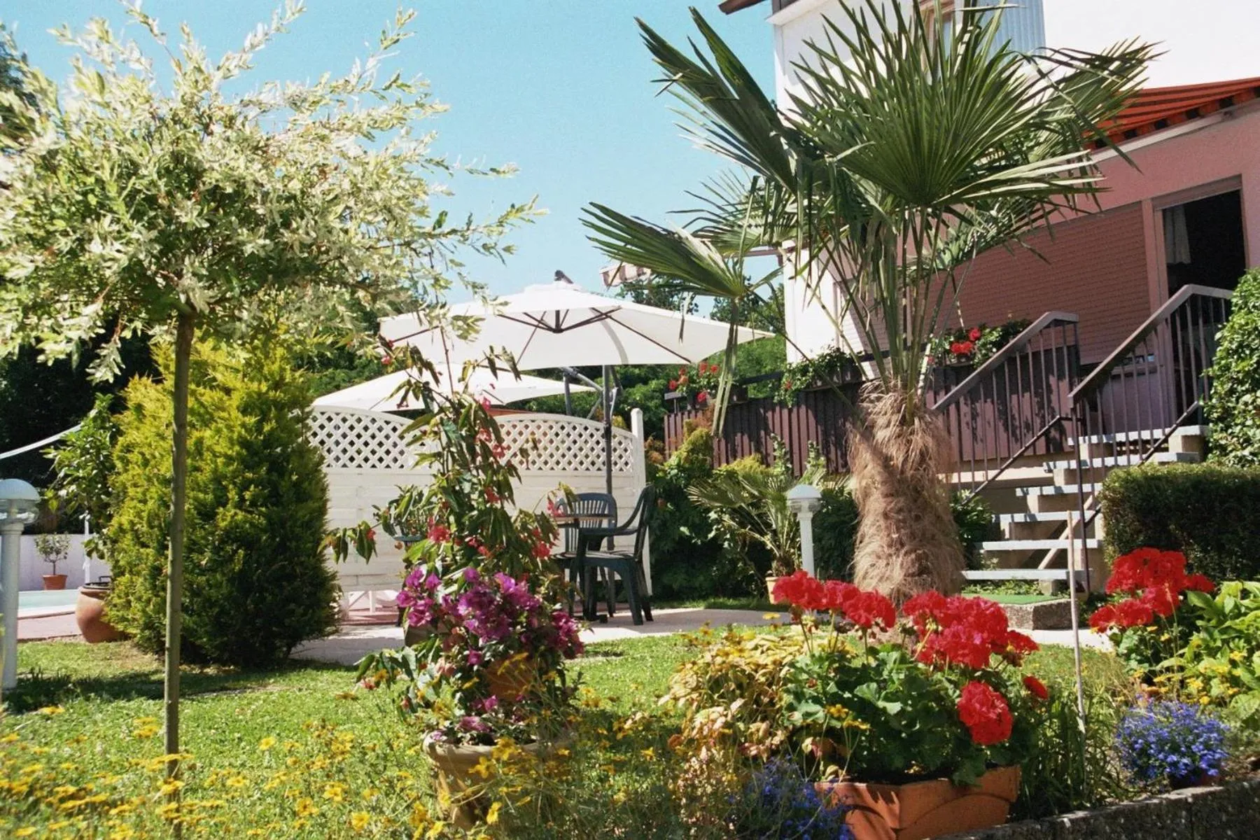 Garden in Hotel Schmid