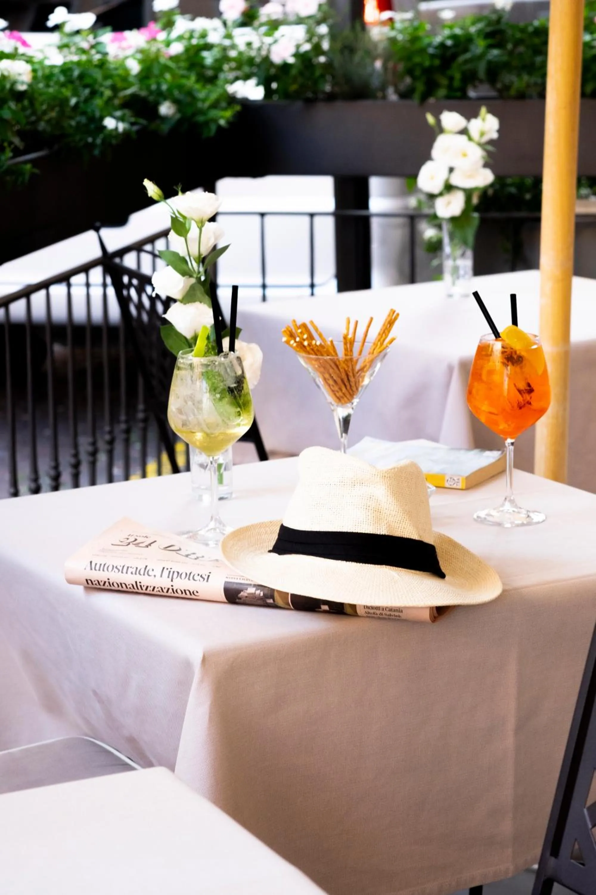 Patio in Hotel Accademia