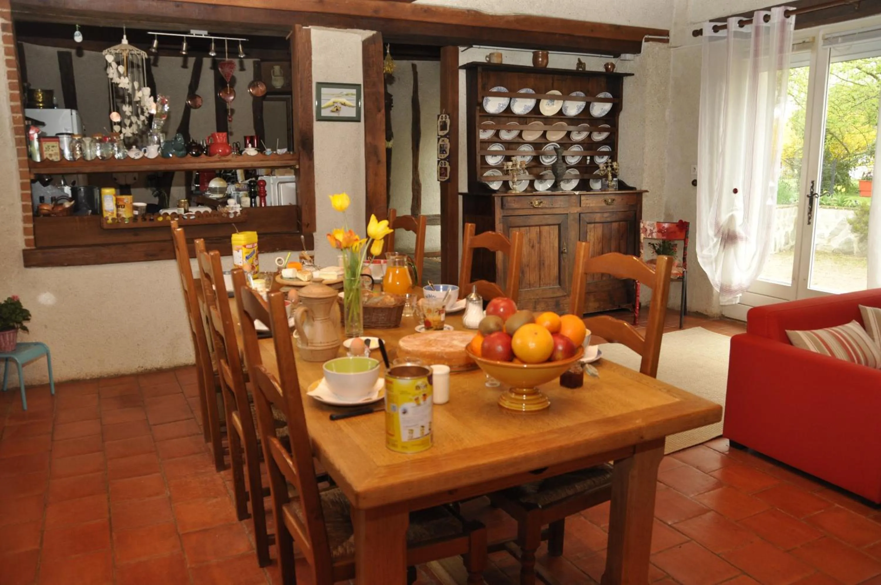 Continental breakfast in Les rouches