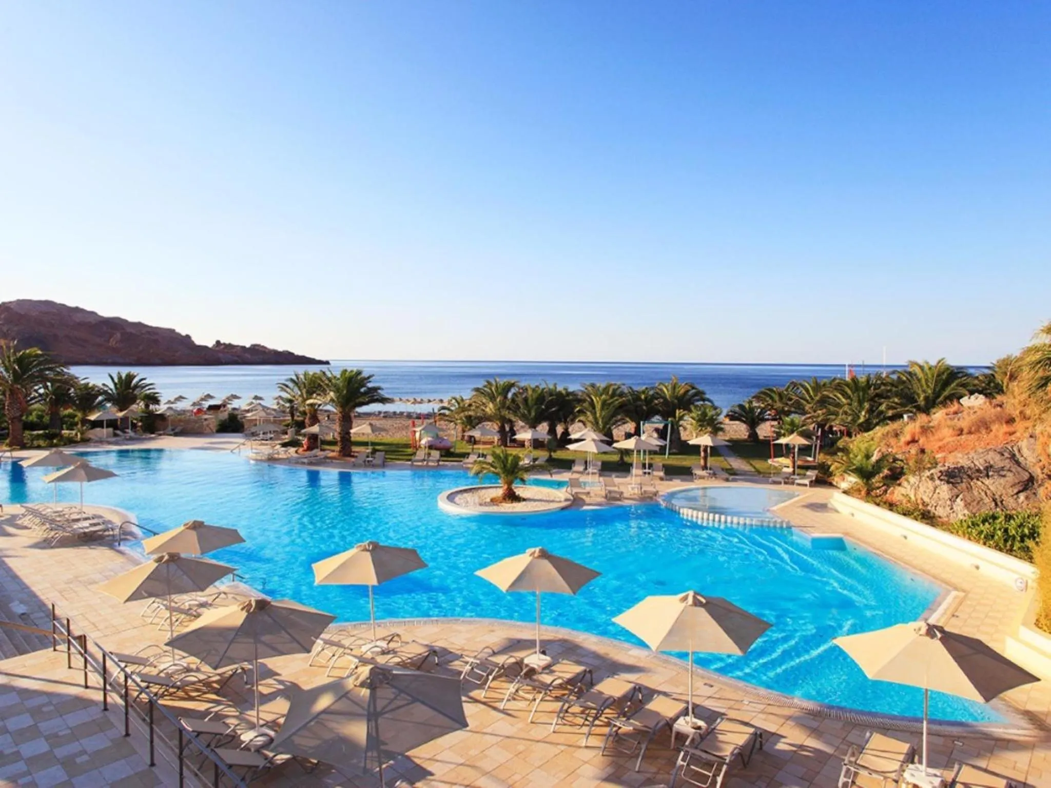 Swimming pool in Hapimag Resort Damnoni